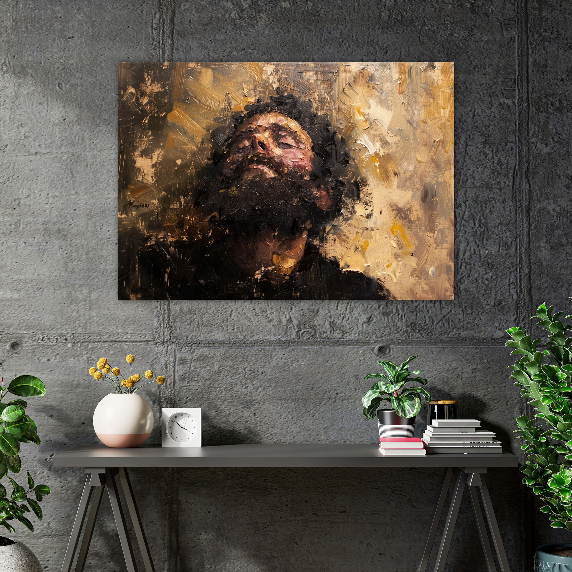 Rembrandt Impasto Brushwork Canvas Print - Rembrandt, Wall Art, Canvas Print, Rembrandt