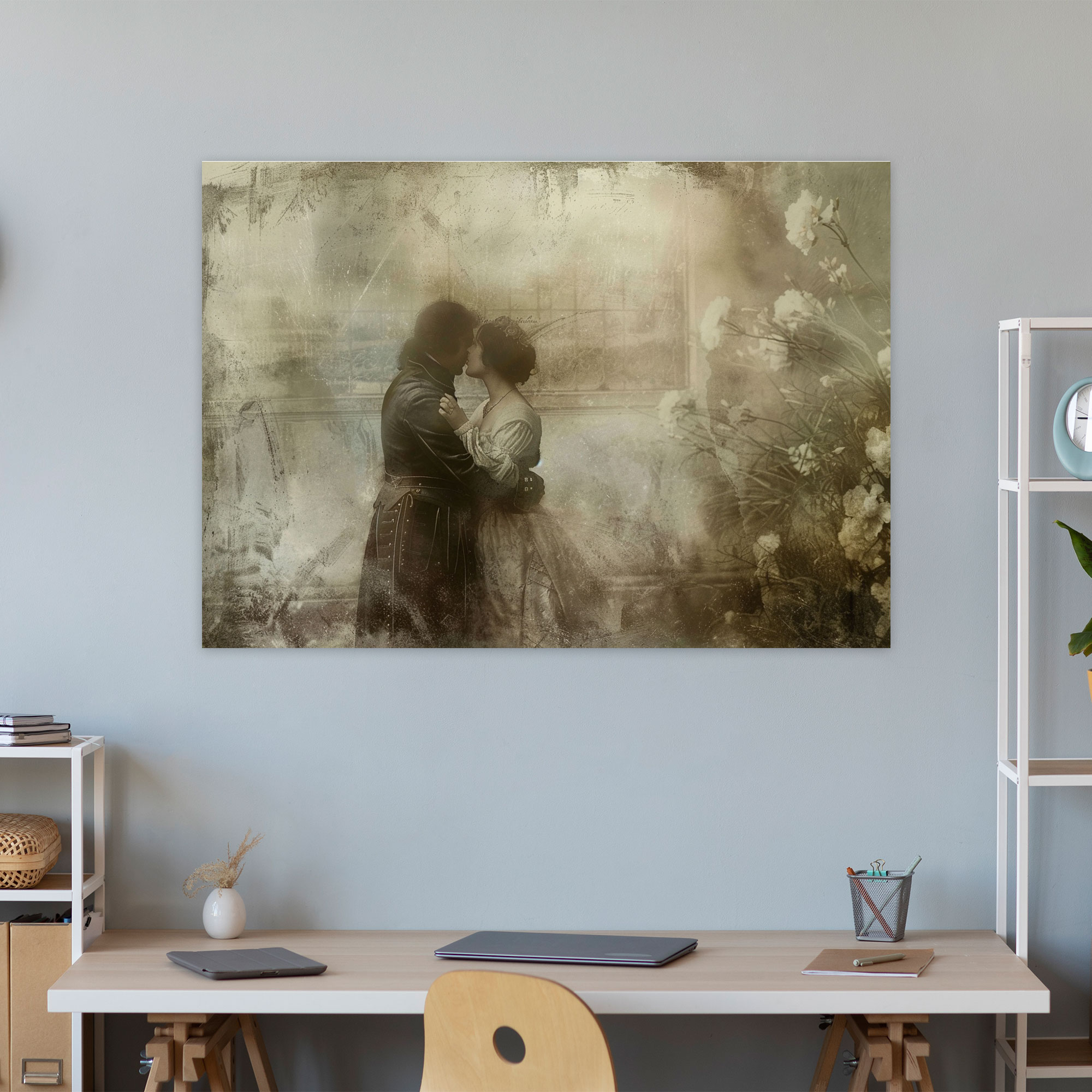 Rembrandt Wall Decoration - Romantic Scene Canvas Print - Rembrandt, Home Decoration, Wall Art, Canvas
