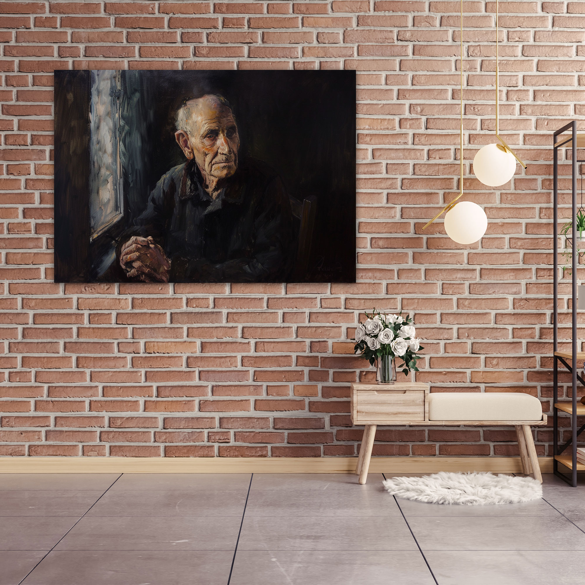 Rembrandt Kanvas Tablo - Duvar Sanatı Rembrandt Eseri Kanvas Tablo