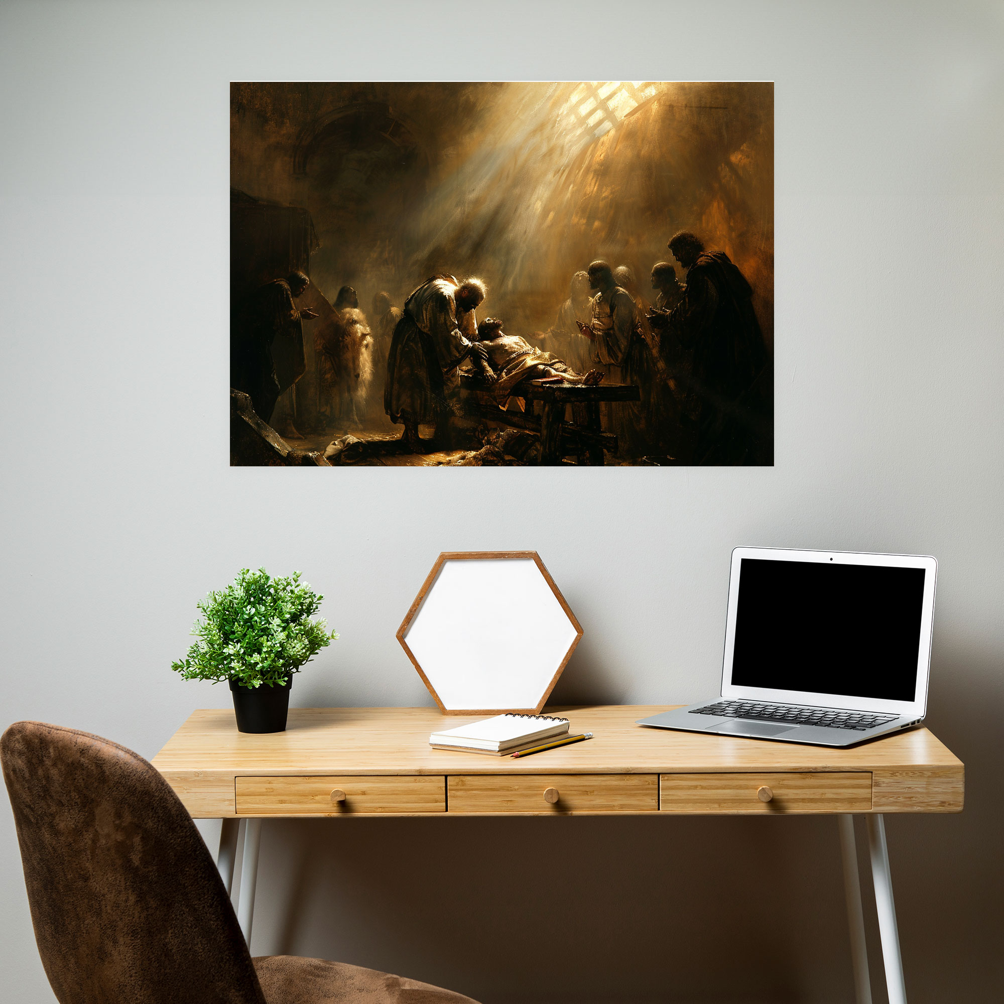Rembrandt Duvar Dekorasyonu - Kanvas Tablo Rembrandt Duvar Sanatı