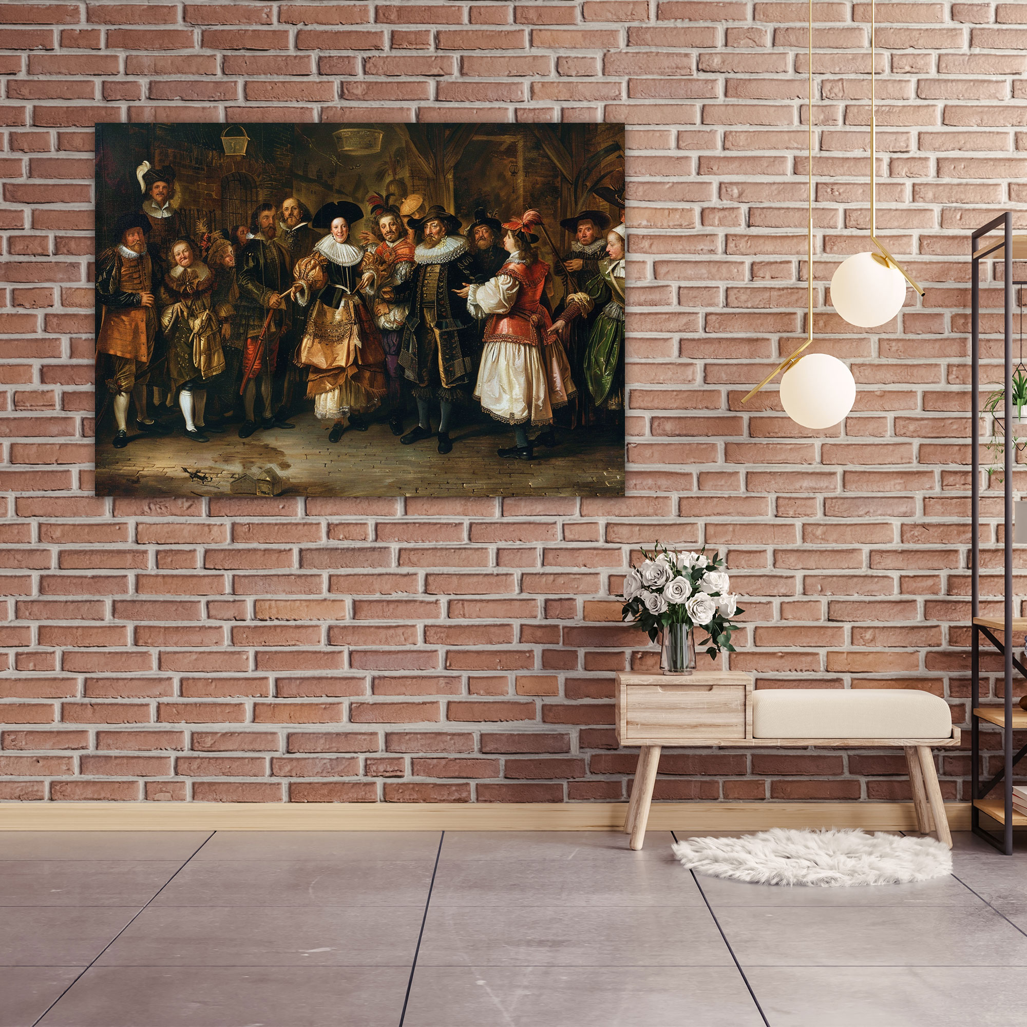 Rembrandt Kanvas Tablo - Ev Dekorasyonu için Rembrandt Tablo Sanatı