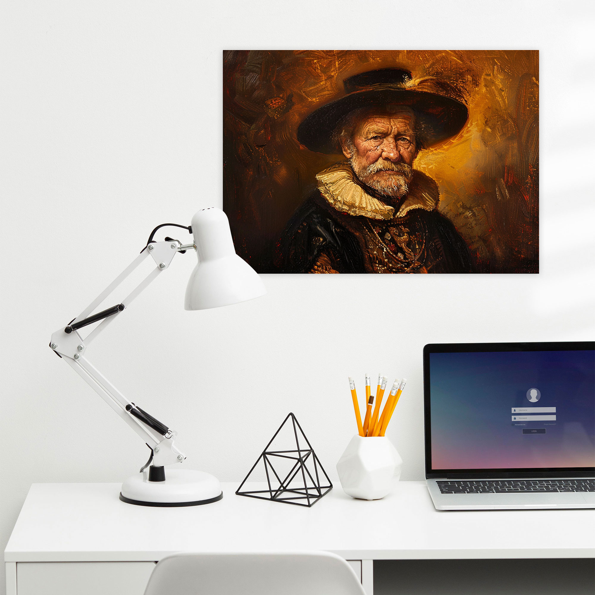 Rembrandt Nobleman Portrait Wall Art - Rembrandt, Home Decoration, Wall Decoration, Canvas Wall Art