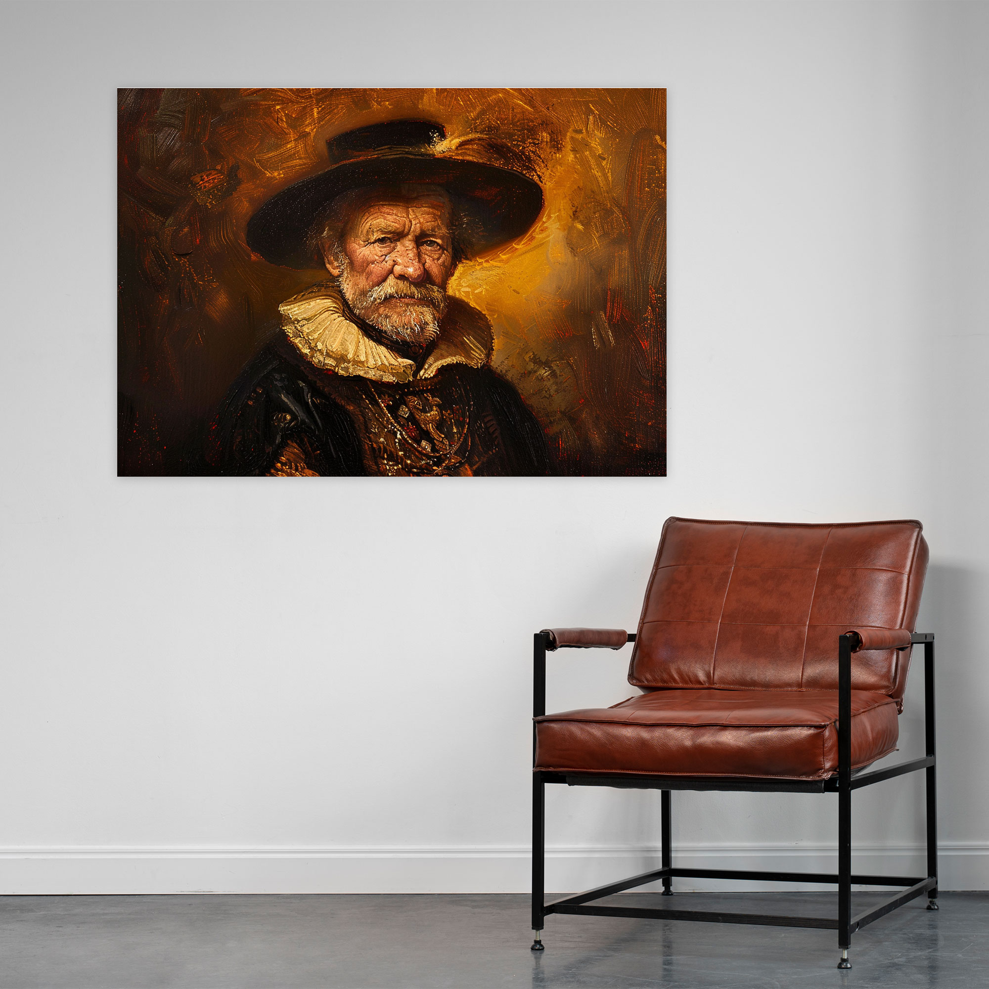 Rembrandt Nobleman Portrait Wall Art - Rembrandt, Home Decoration, Wall Decoration, Canvas Wall Art