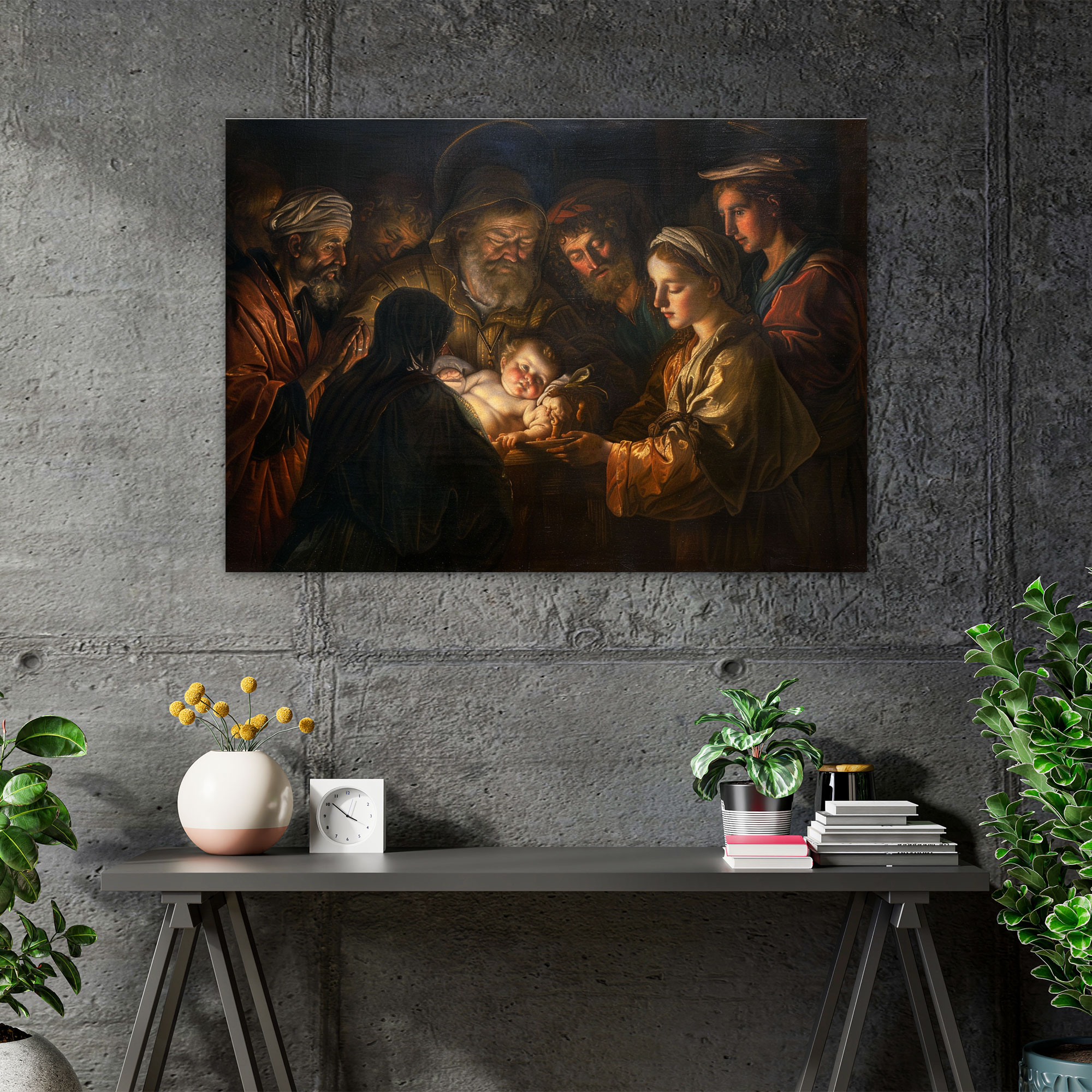 Rembrandt Religious Painting Wall Decoration - Rembrandt, Rembrandt, Canvas, Canvas Wall Art