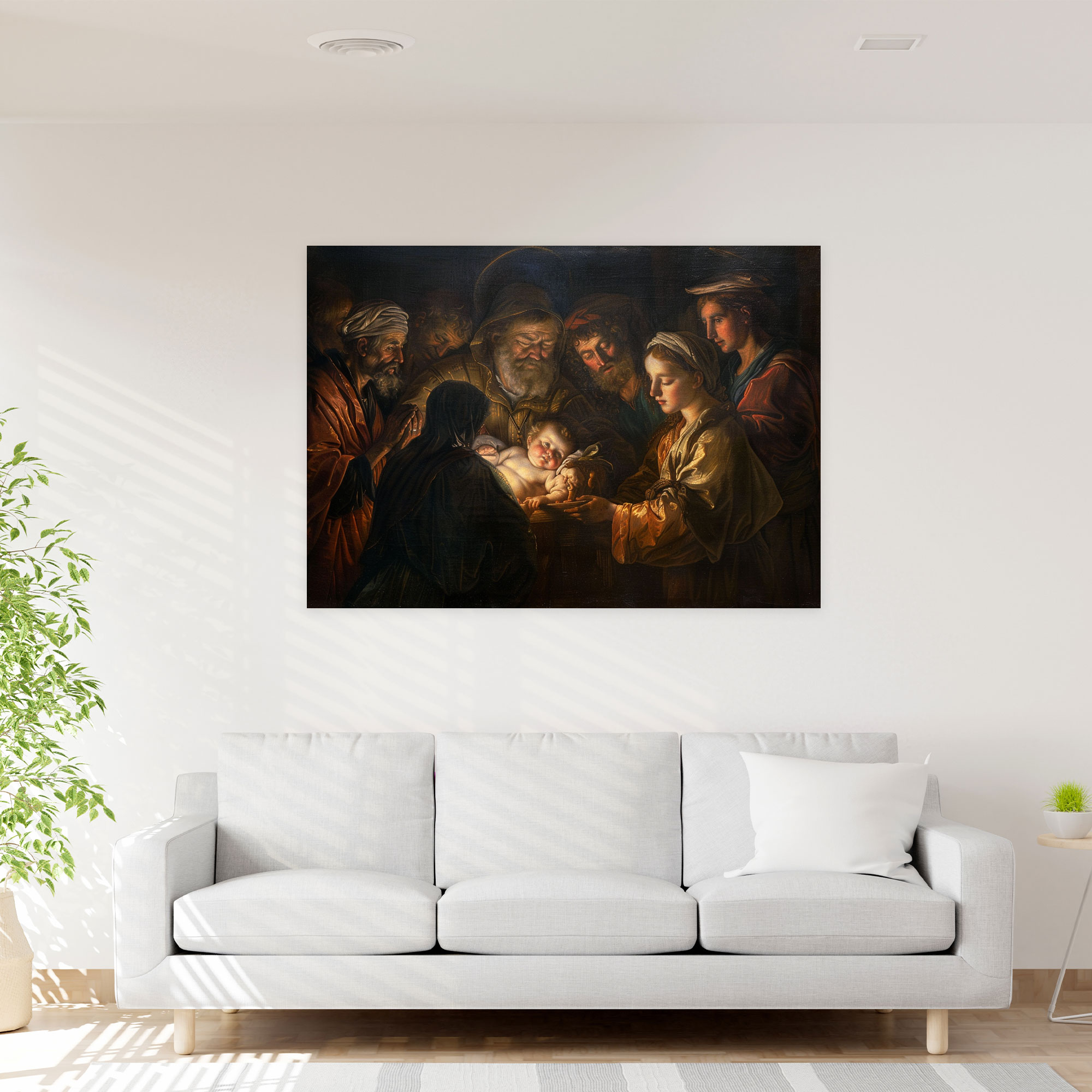 Rembrandt Religious Painting Wall Decoration - Rembrandt, Rembrandt, Canvas, Canvas Wall Art