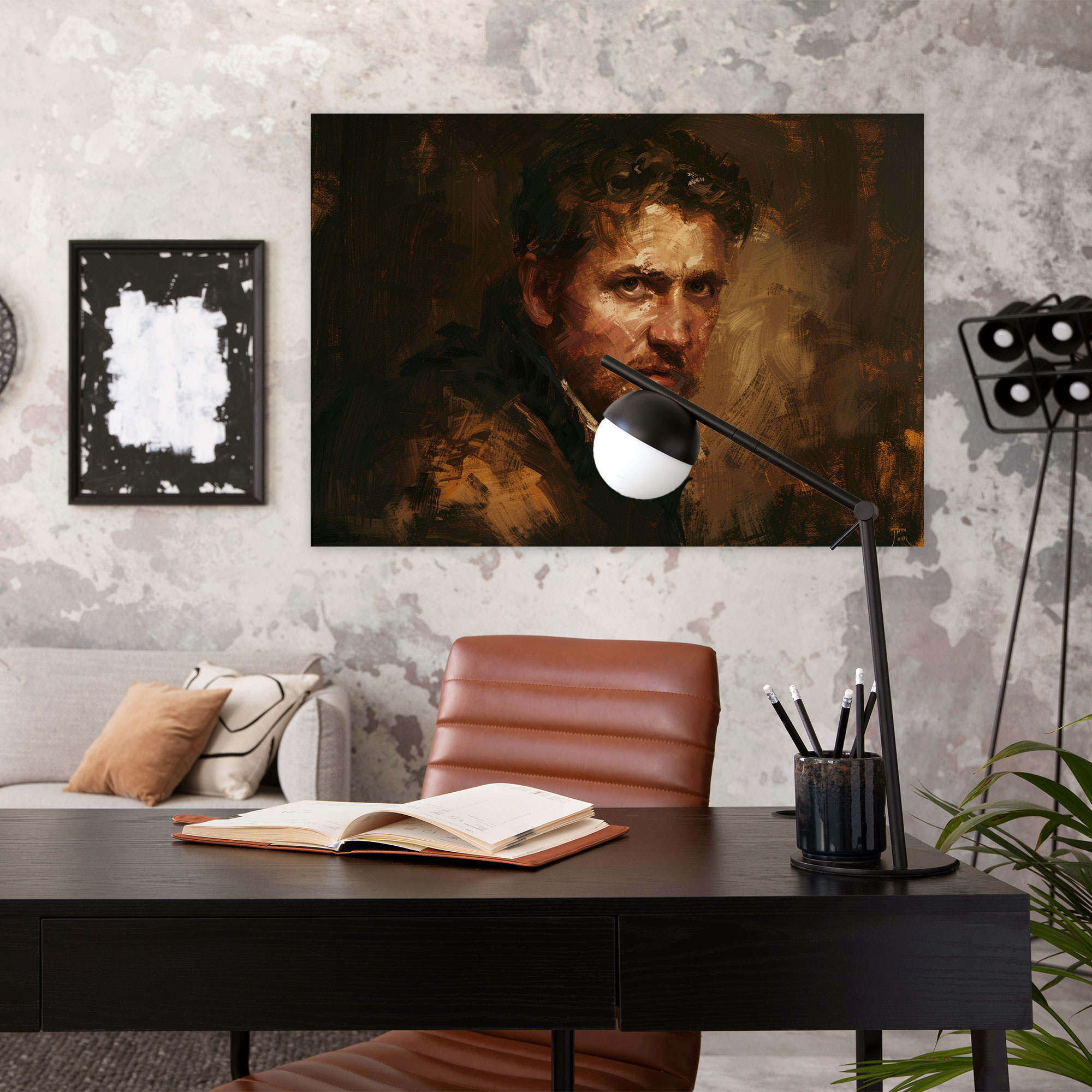 Rembrandt Kanvas Tablo Duvar Sanatı - Ev Dekorasyonu için Rembrandt Temalı Kanvas Tablo