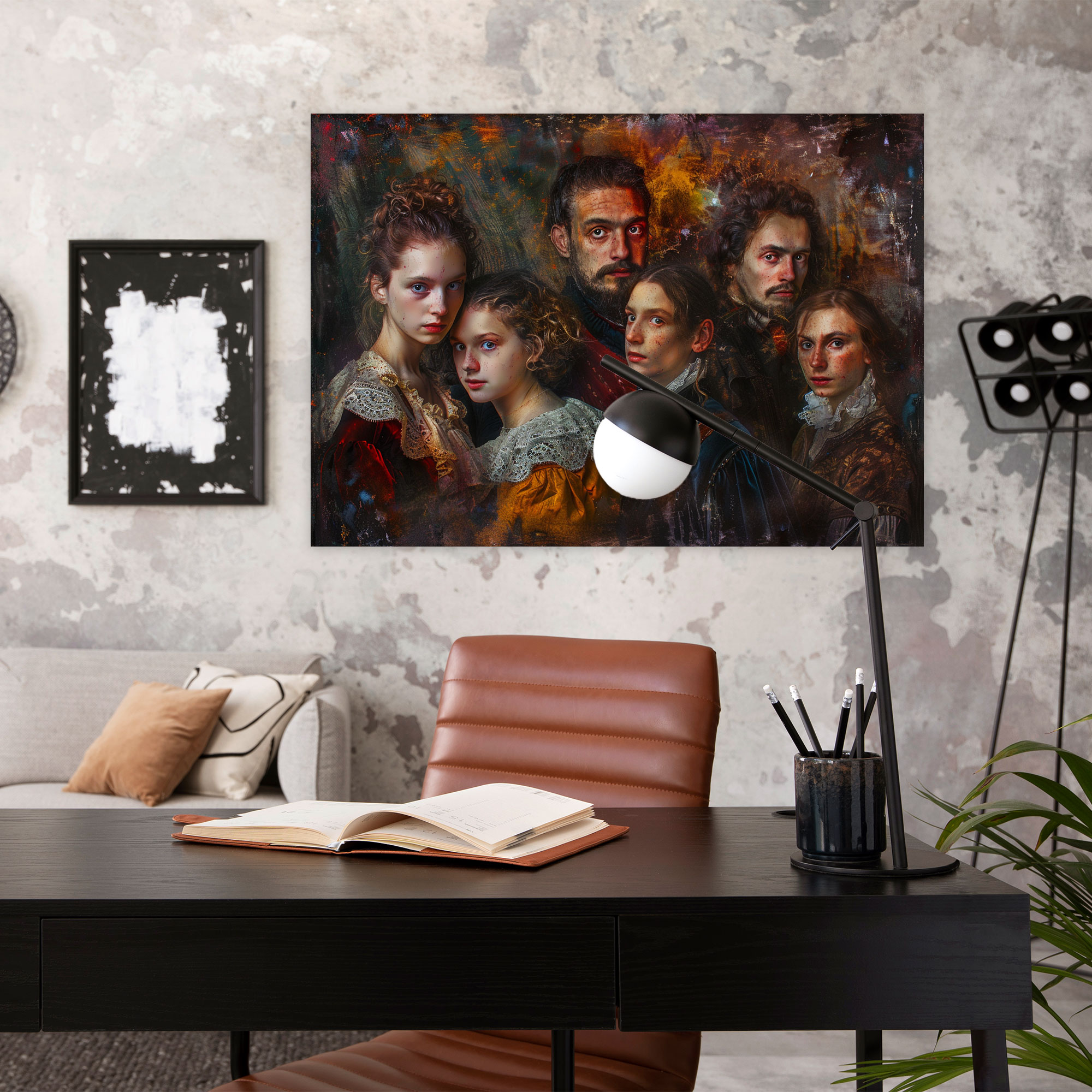 Rembrandt Group Portrait Wall Art - Rembrandt, Home Decoration, Canvas, Wall Decoration