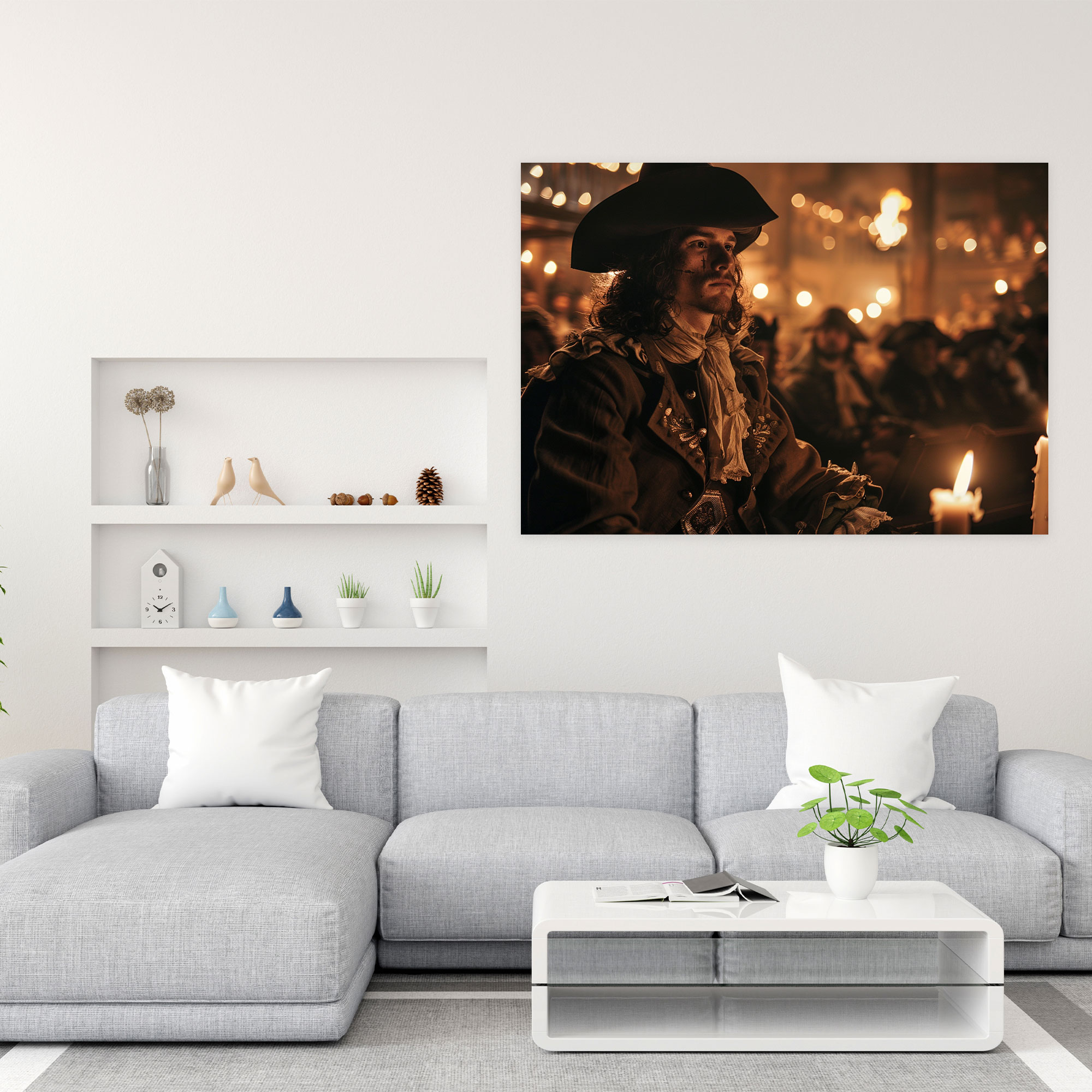 Dramatic Historical Event Wall Decoration - Rembrandt, Rembrandt, Canvas, Canvas Wall Art