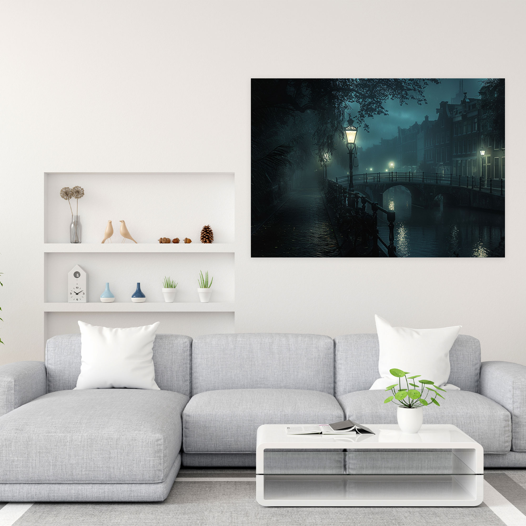 Rembrandt Wall Art - Mysterious Night Scene - Rembrandt, Canvas Print, Rembrandt, Canvas