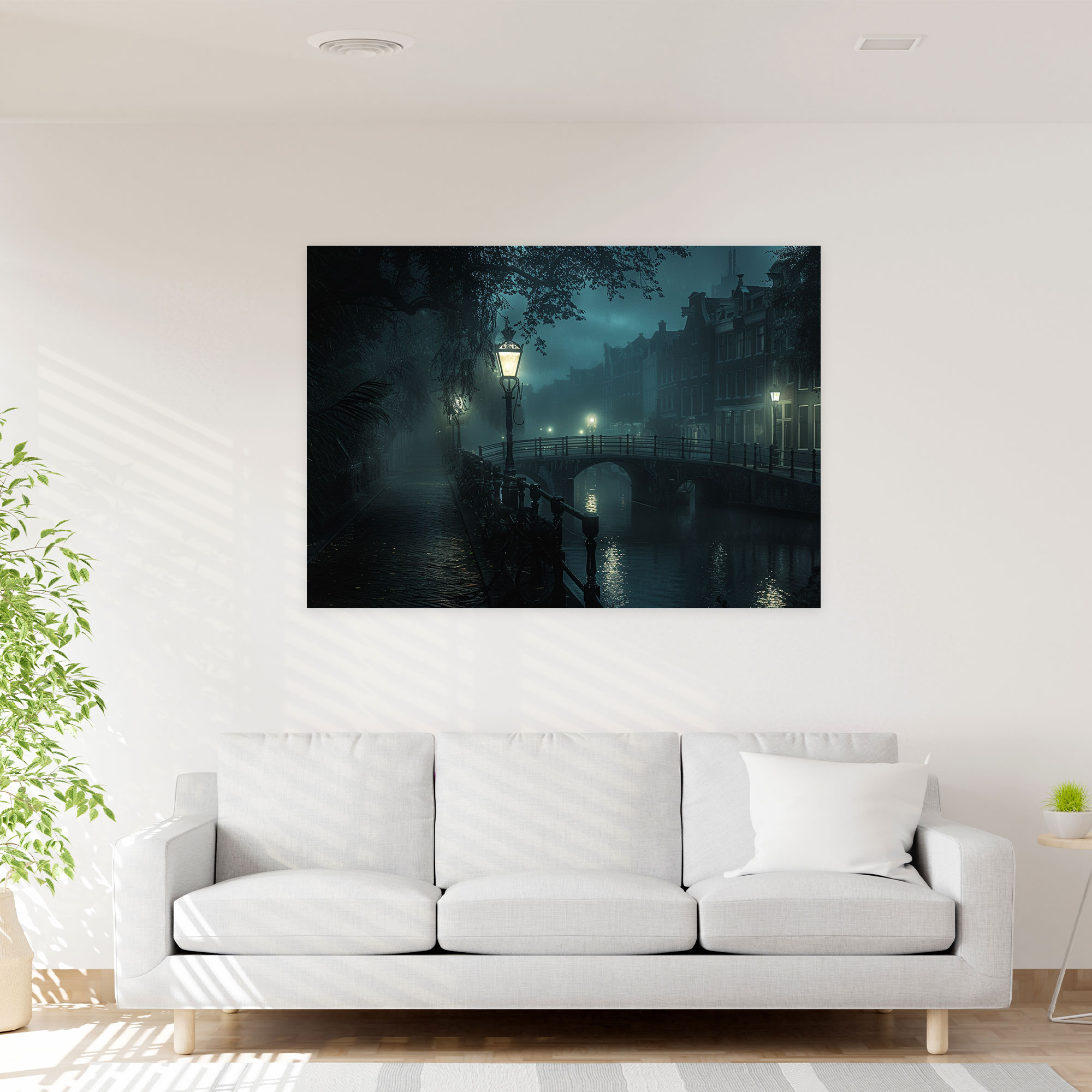 Rembrandt Wall Art - Mysterious Night Scene - Rembrandt, Canvas Print, Rembrandt, Canvas
