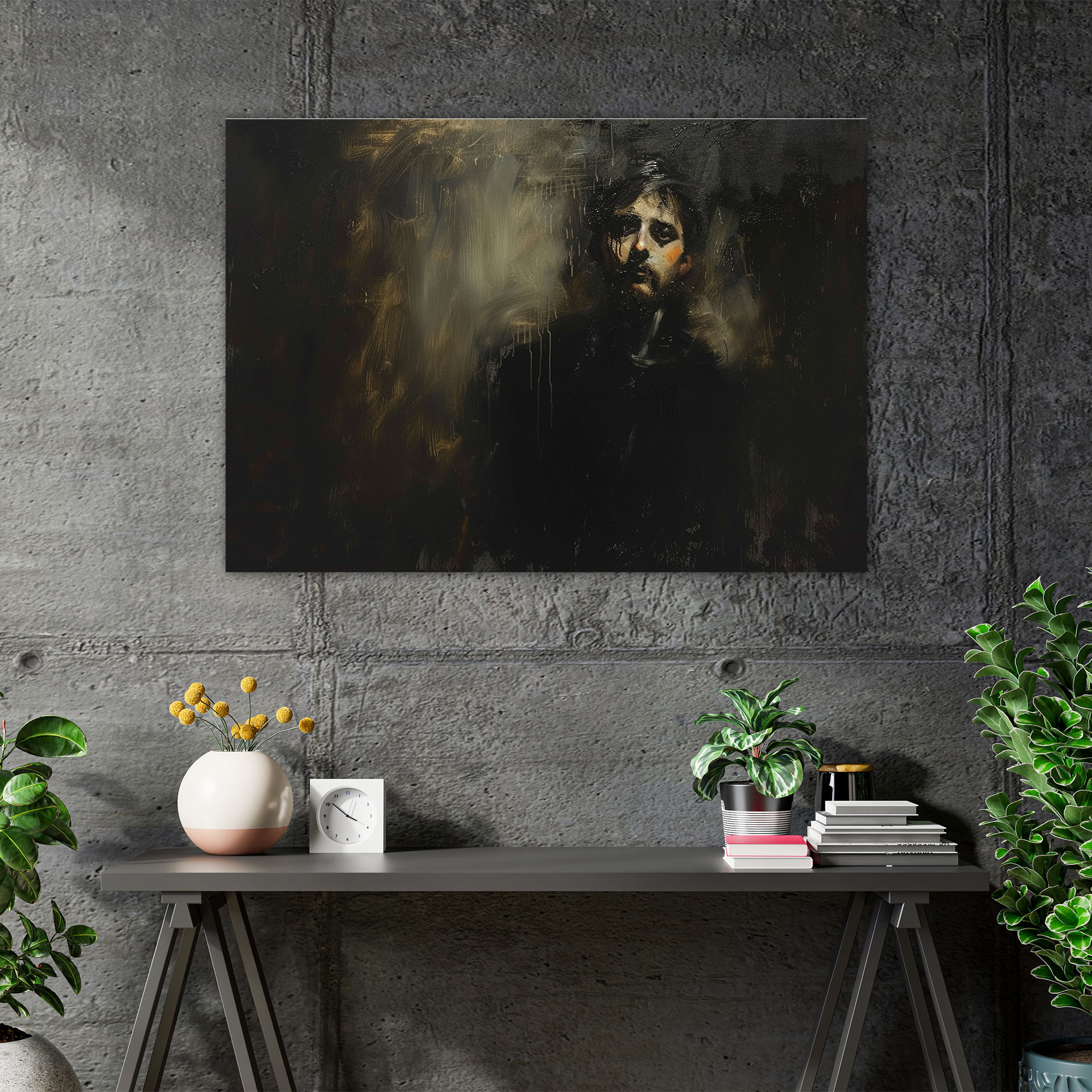 Rembrandt Self Portrait Wall Art - Rembrandt, Canvas, Canvas Wall Art, Wall Decoration