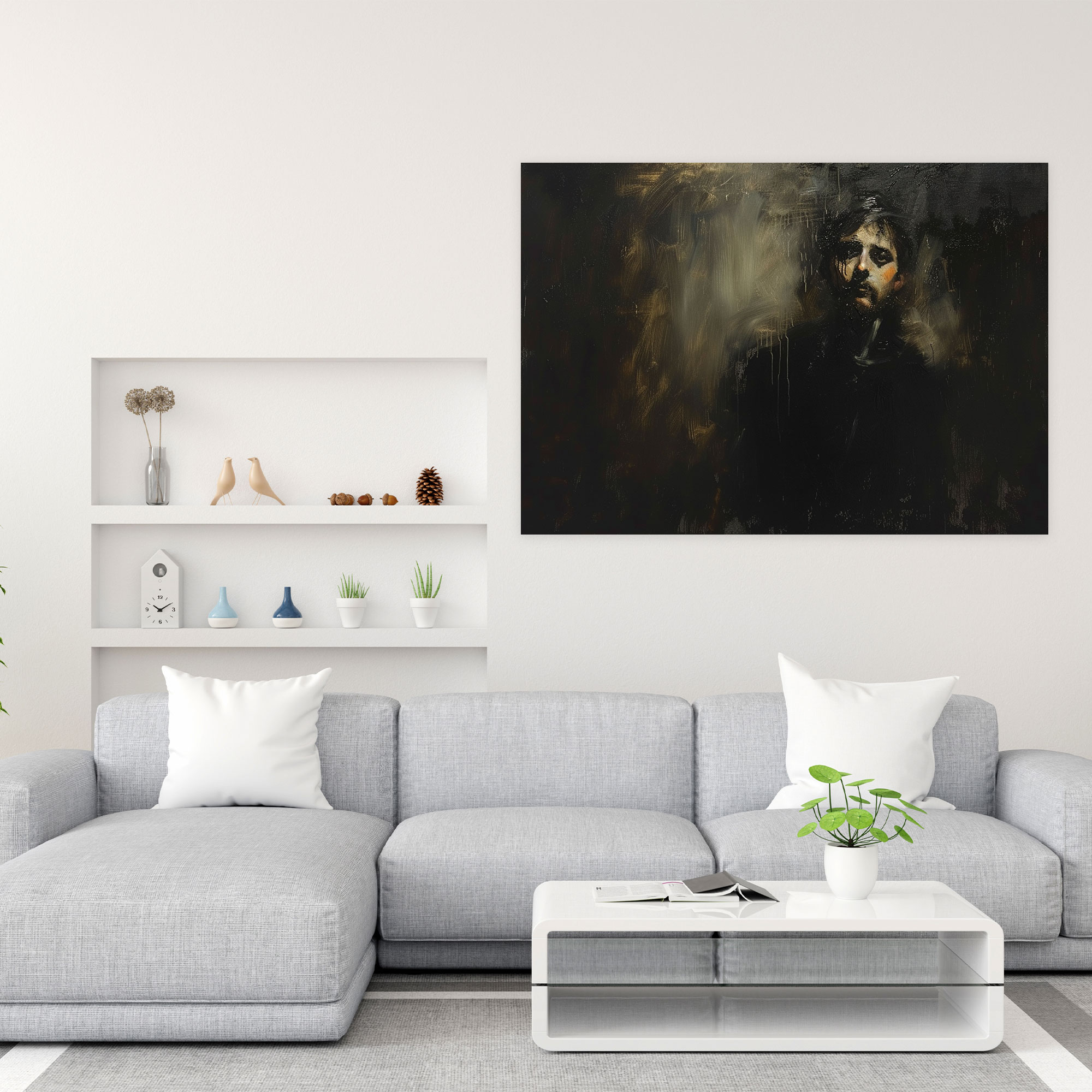 Rembrandt Self Portrait Wall Art - Rembrandt, Canvas, Canvas Wall Art, Wall Decoration