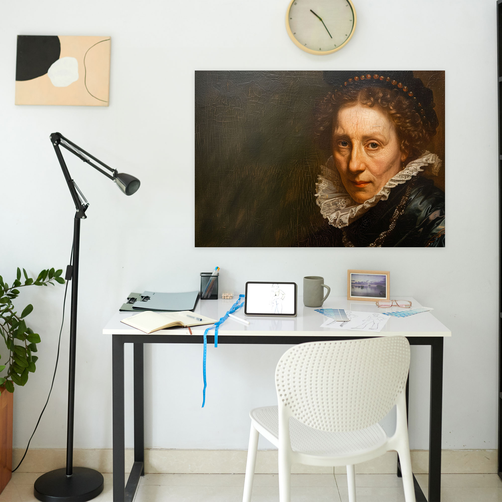 Rembrandt Noblewoman Canvas Print - Rembrandt, Canvas, Canvas Print, Rembrandt