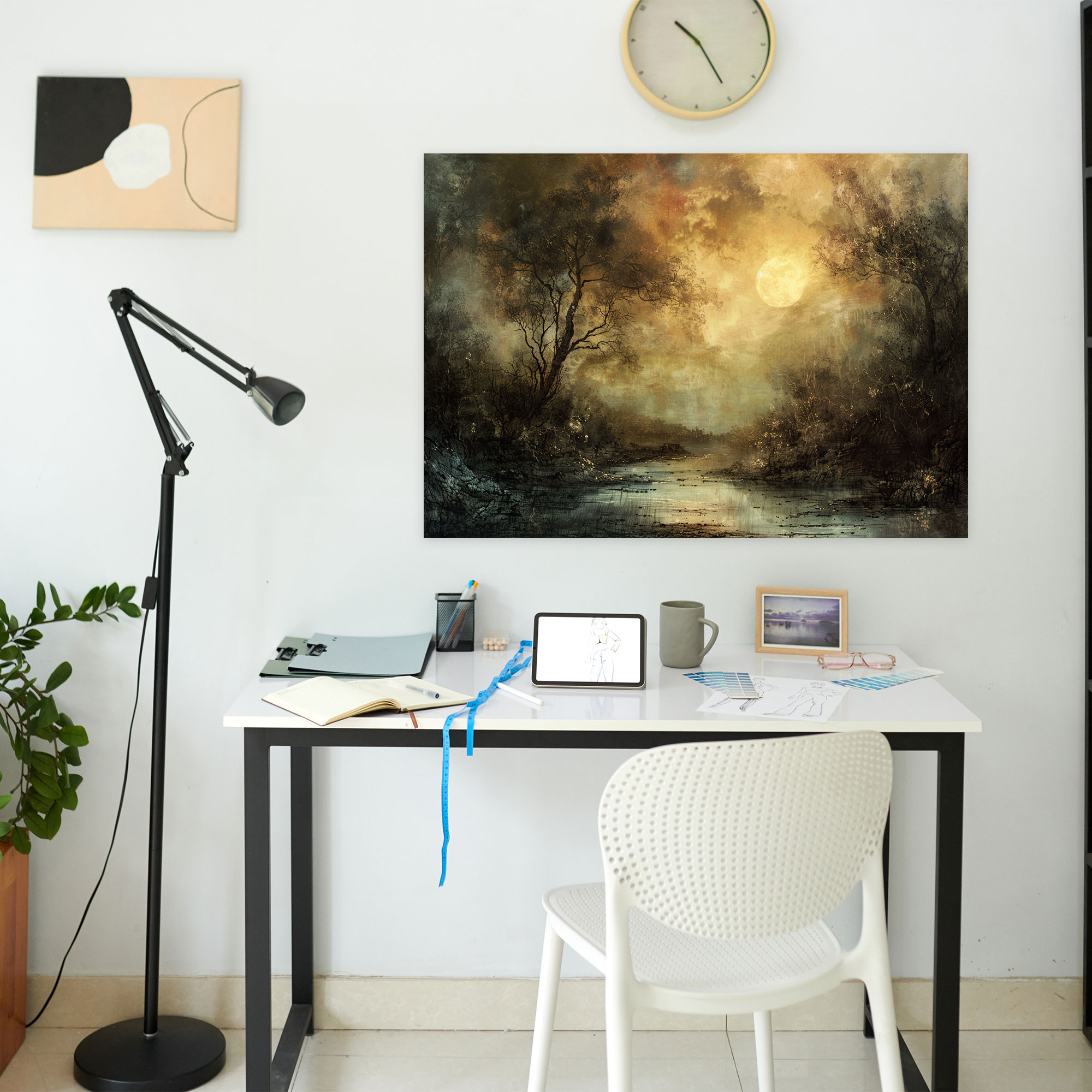 Rembrandt Landscape Wall Art - Rembrandt, Wall Decoration, Wall Art, Canvas Wall Art