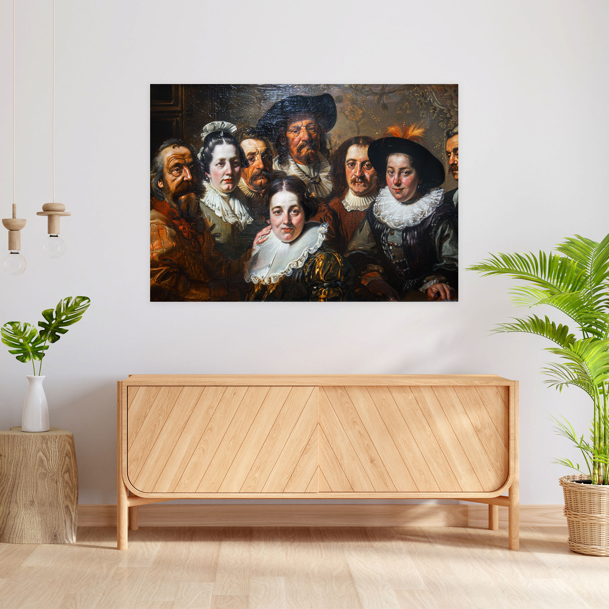 Rembrandt Group Portrait Canvas Print - Rembrandt, Wall Art, Canvas Print, Home Decoration