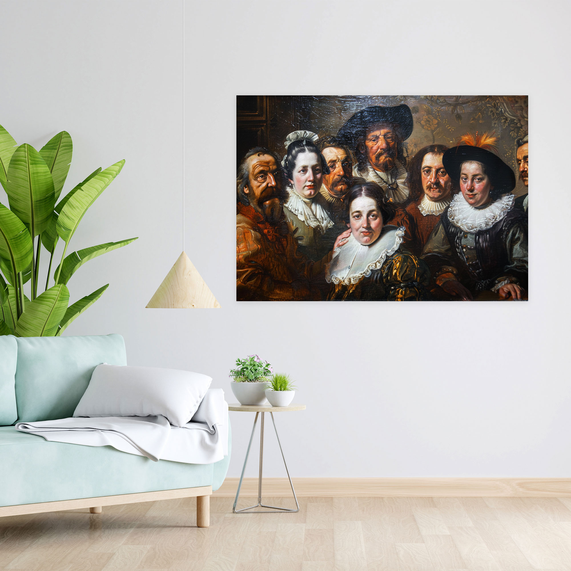Rembrandt Group Portrait Canvas Print - Rembrandt, Wall Art, Canvas Print, Home Decoration