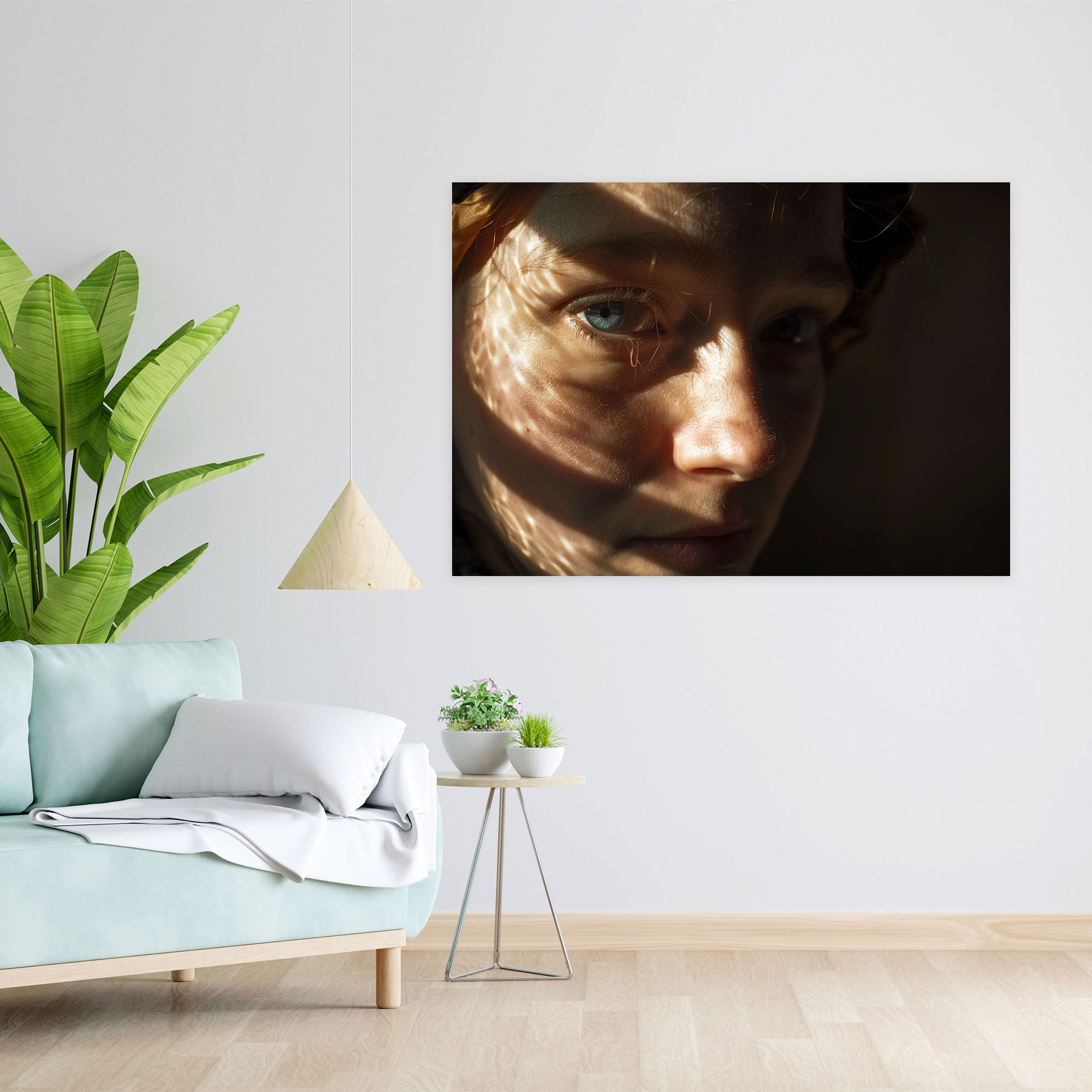 Rembrandt Shadow Play Wall Art - Rembrandt, Rembrandt, Home Decoration, Canvas