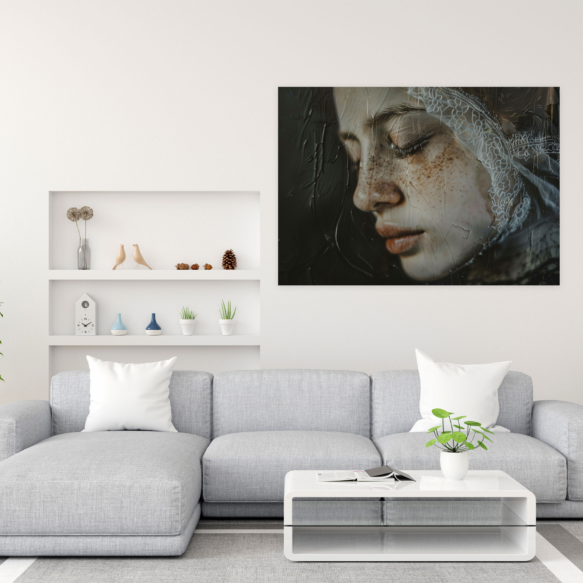 Rembrandt Kanvas Tablo - Ünlü Ressam Rembrandt'ın Eseri Kanvas Tablo Formatında