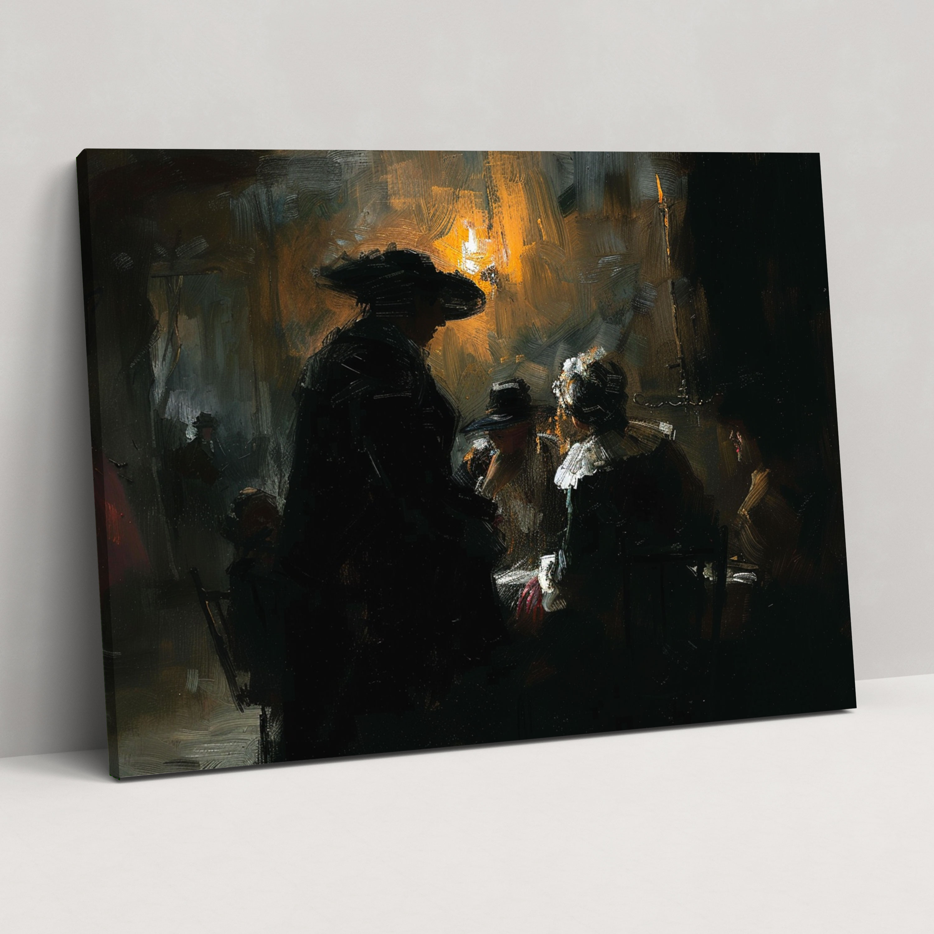 Rembrandt Duvar Sanatı - Kanvas Tablo