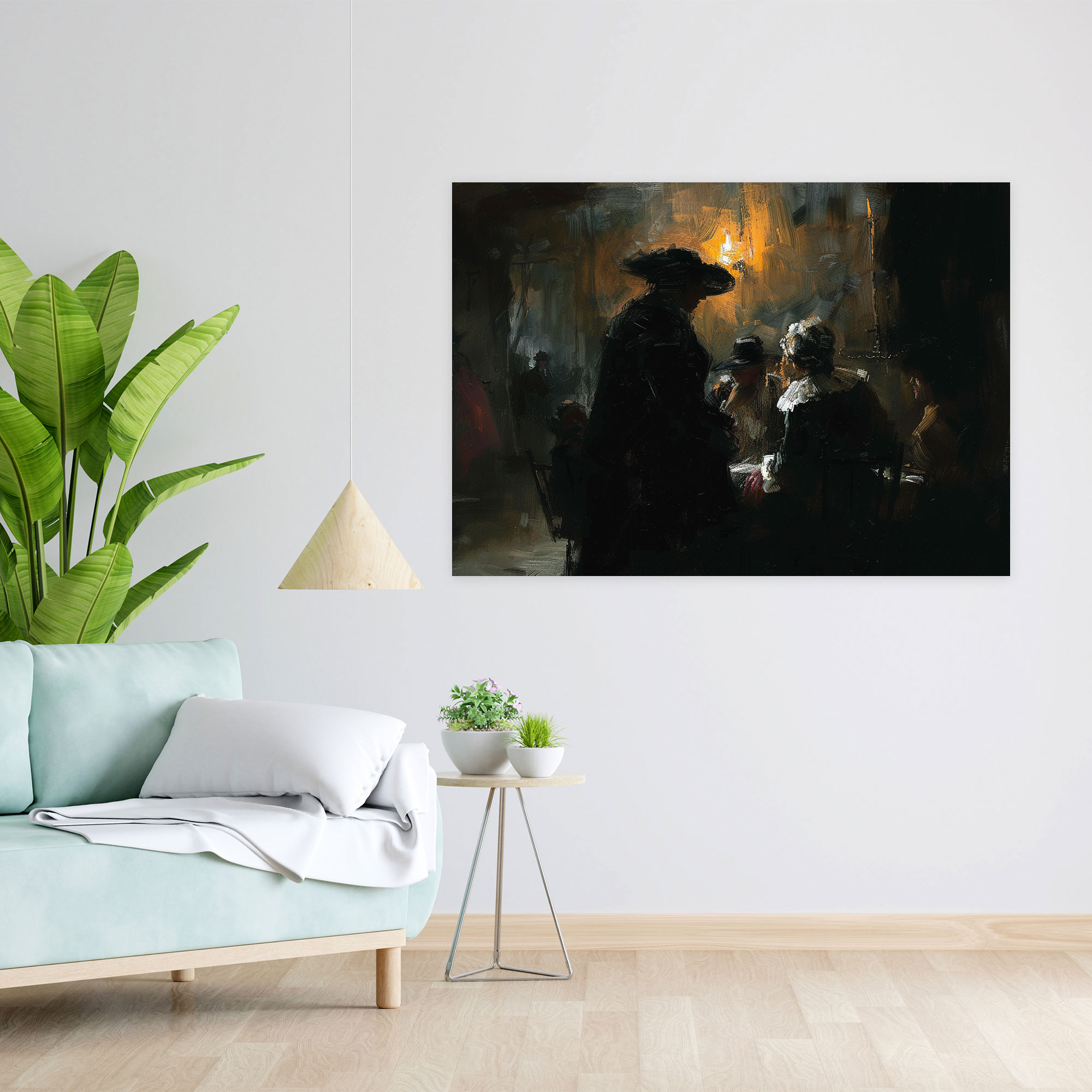 Rembrandt Duvar Sanatı - Kanvas Tablo