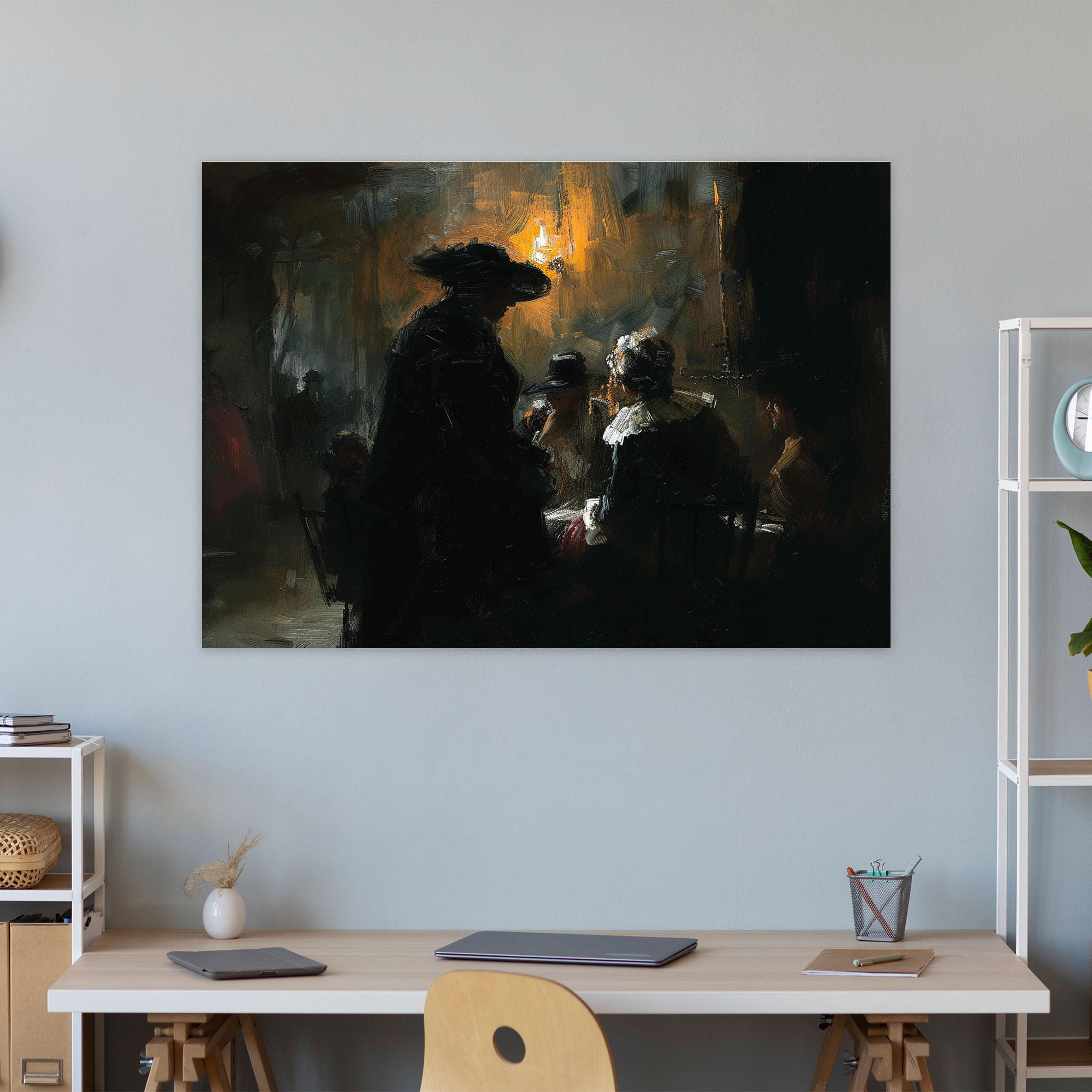 Rembrandt Duvar Sanatı - Kanvas Tablo