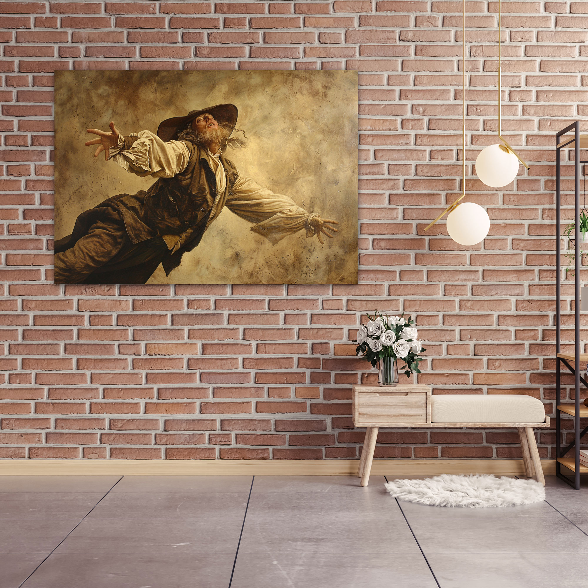 Rembrandt Wall Decoration - Rembrandt, Wall Decoration, Canvas, Rembrandt