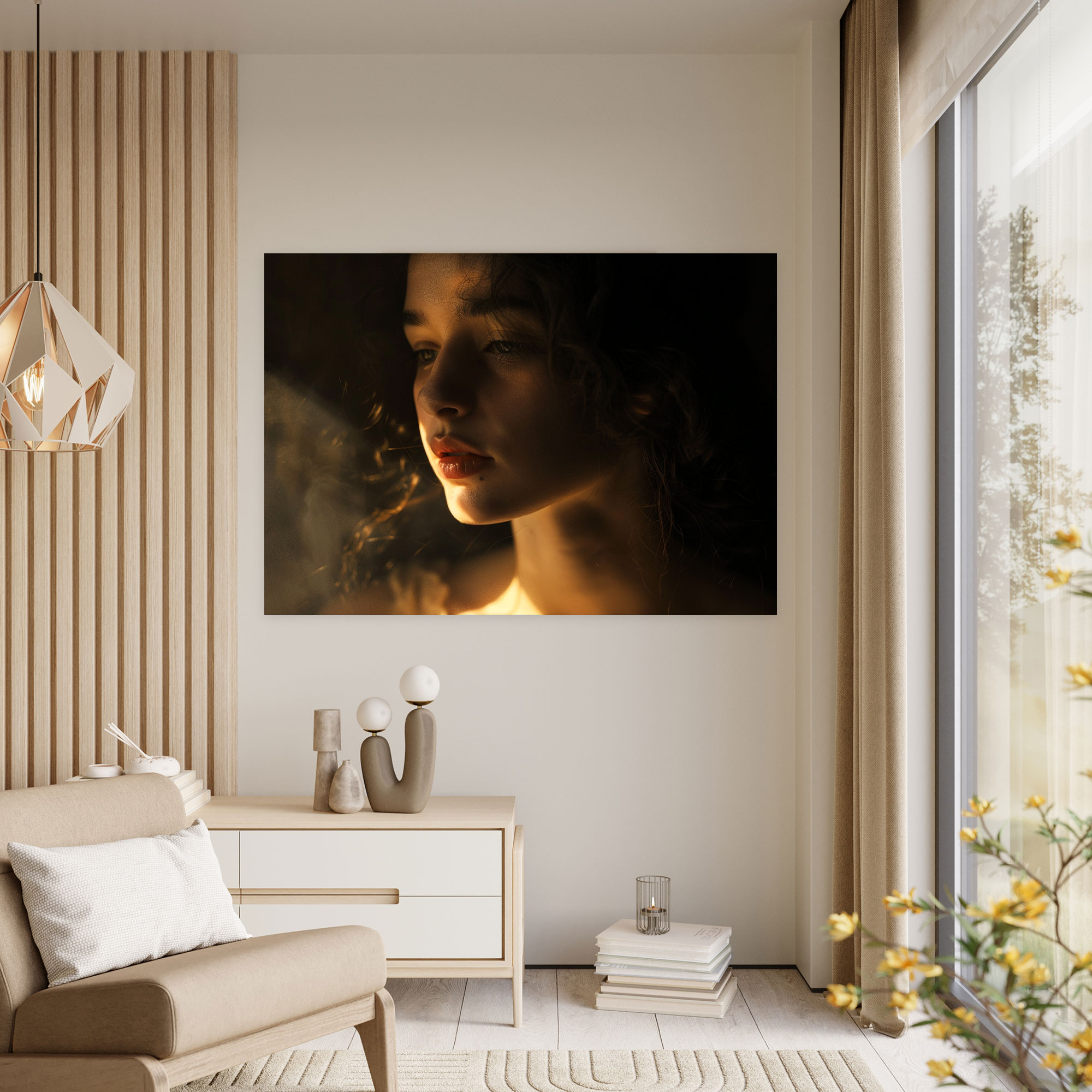 Rembrandt Kanvas Tablo - Sanat Kanvas Tablo Duvar Sanatı