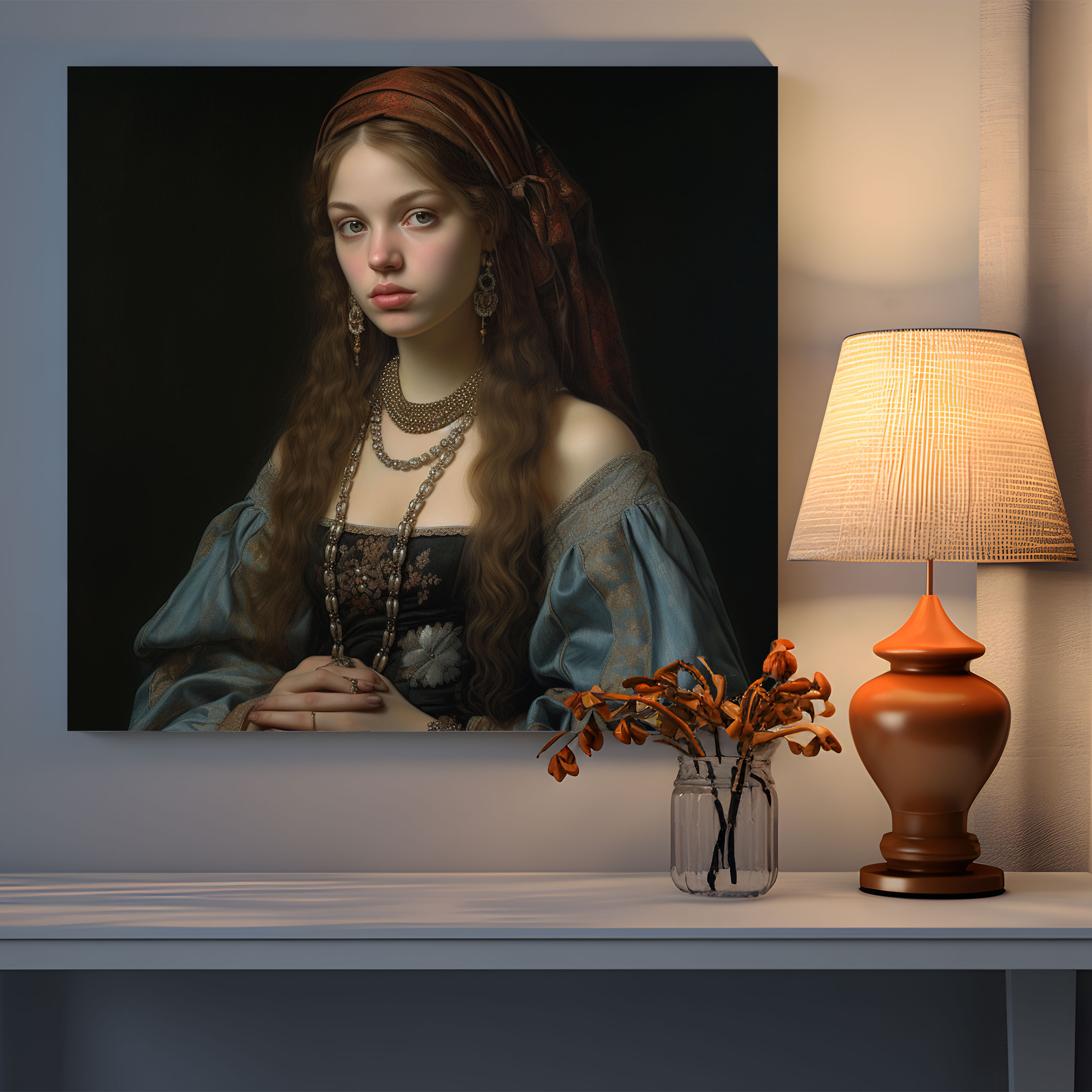 Graceful Renaissance Canvas Print - Renaissance, Wall Art, Canvas Print, Renaissance