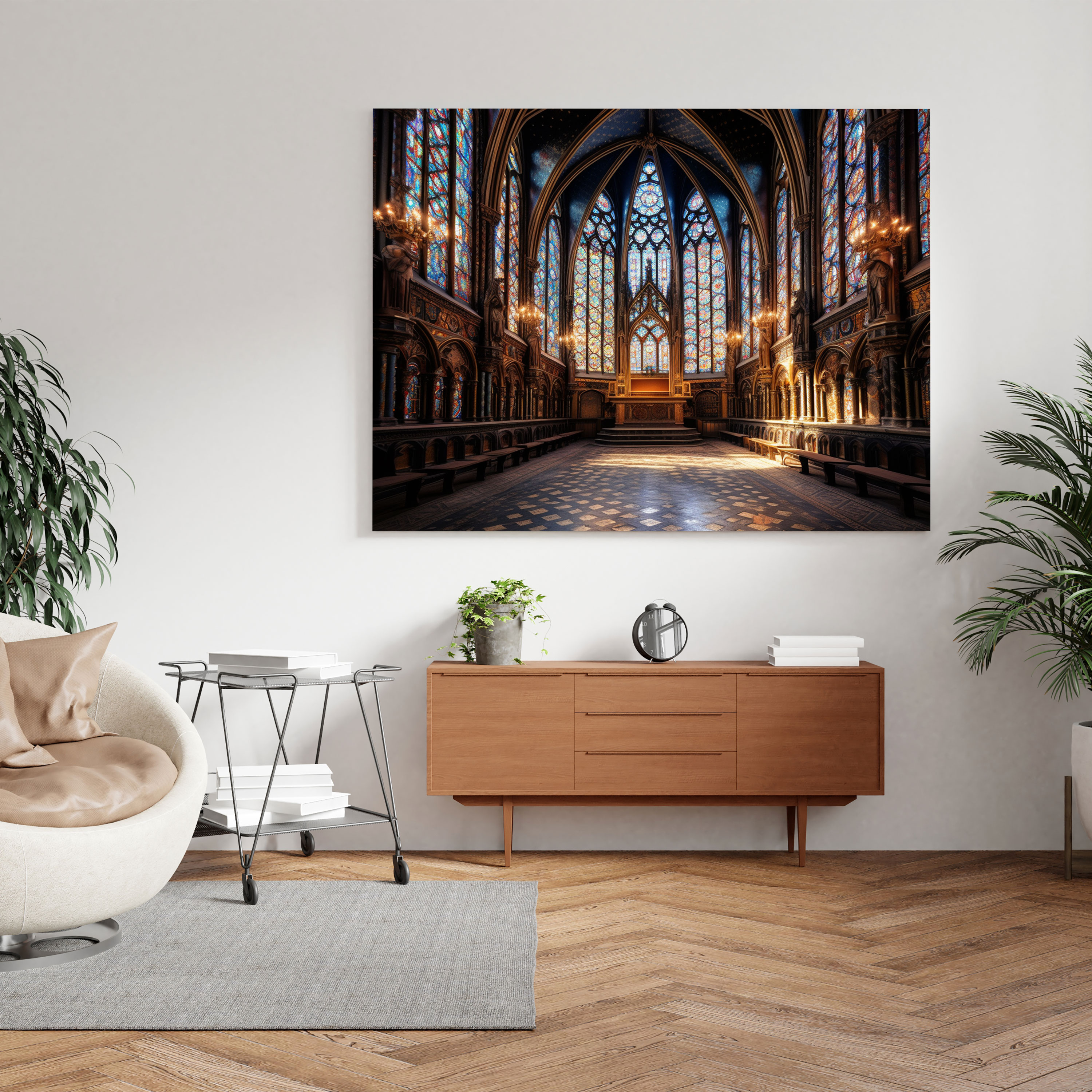 Renaissance Wall Decoration: Grand Cathedral Canvas Print - Renaissance, Majesty, Renaissance, Canvas Print