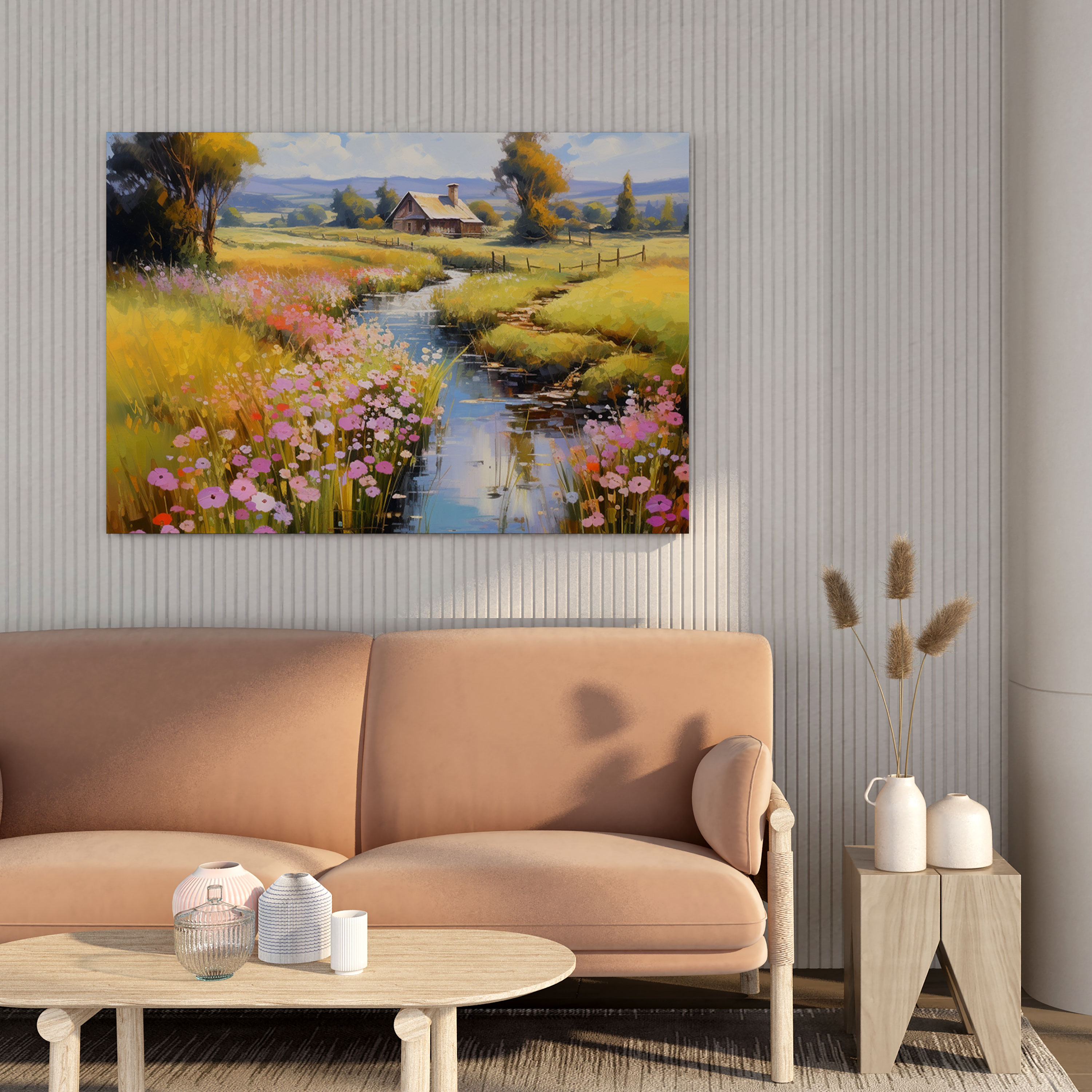 Renaissance Canvas Print - Serene Countryside - Renaissance, Serene Countryside, Canvas, Wall Art