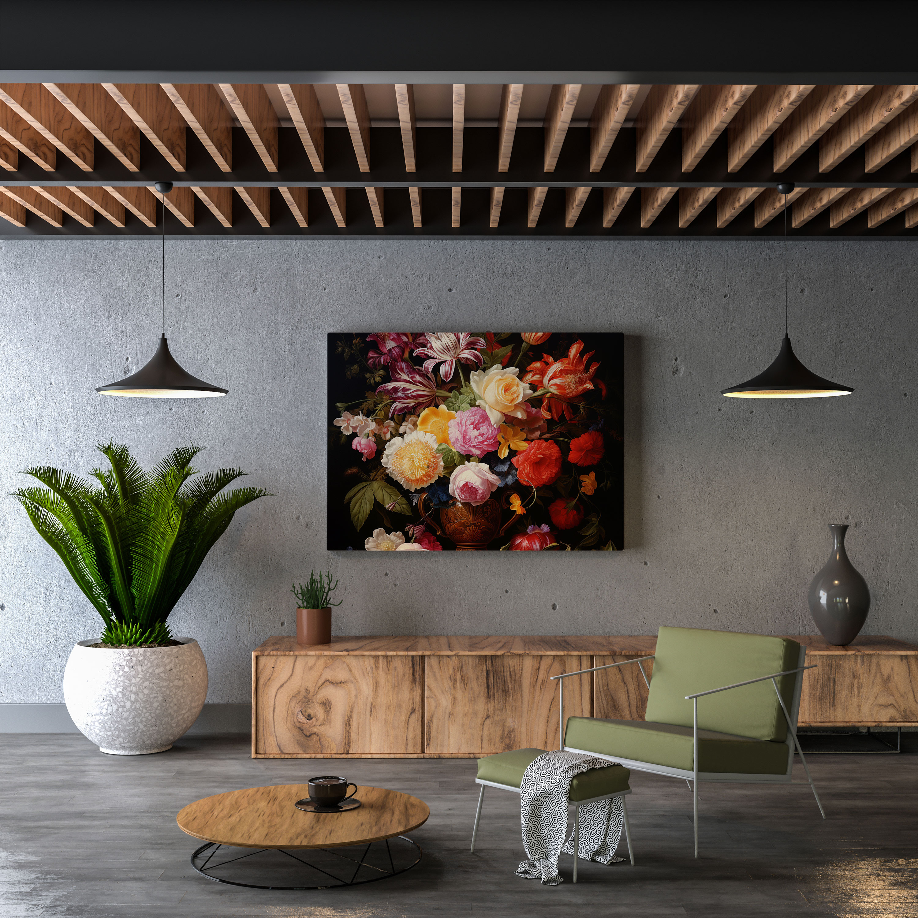 Renaissance Floral Still Life Canvas Print - Renaissance, Renaissance, Home Decoration, Canvas Wall Art