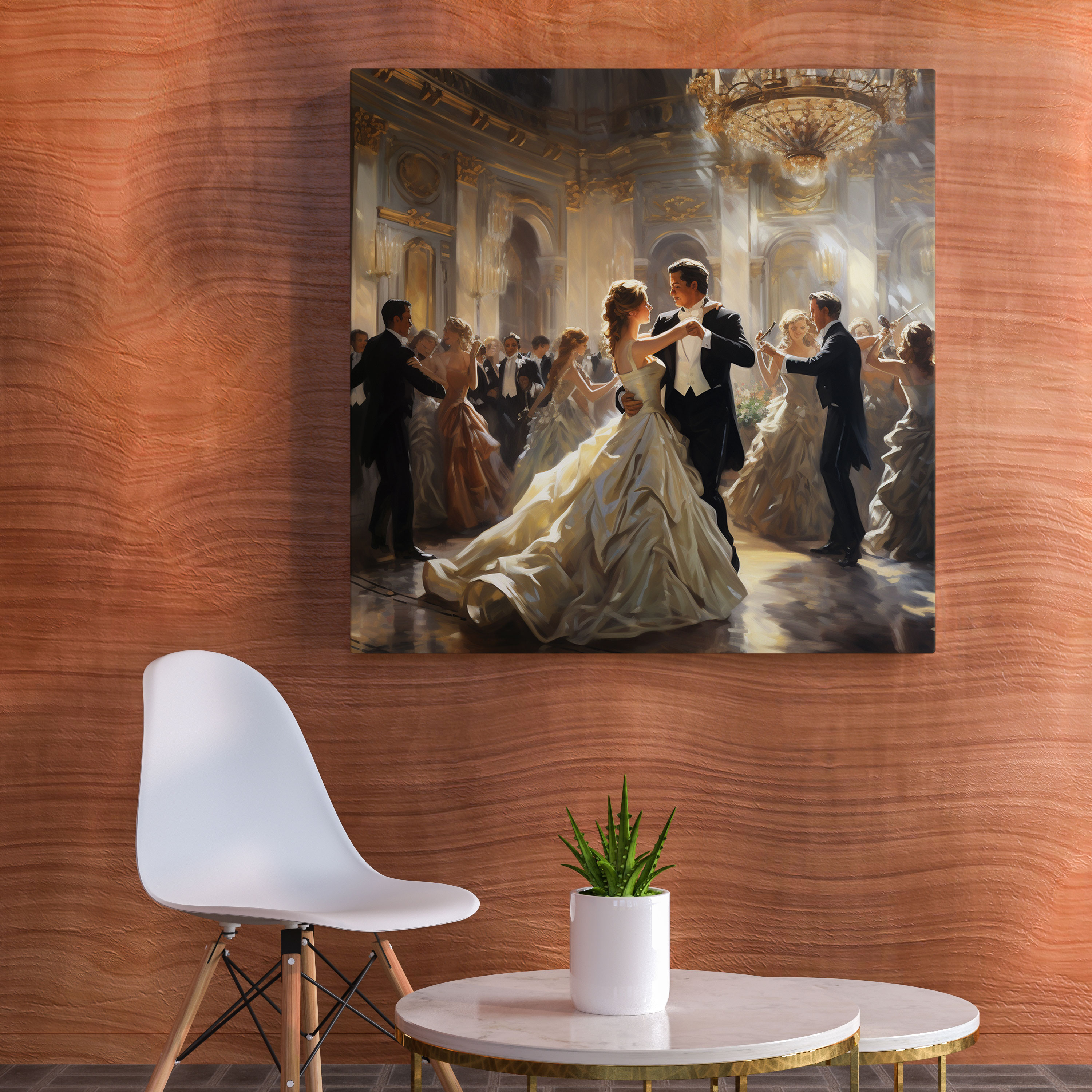 Renaissance Ballroom Canvas Print - Renaissance, Renaissance Canvas Print, Wall Decoration, Home Decoration