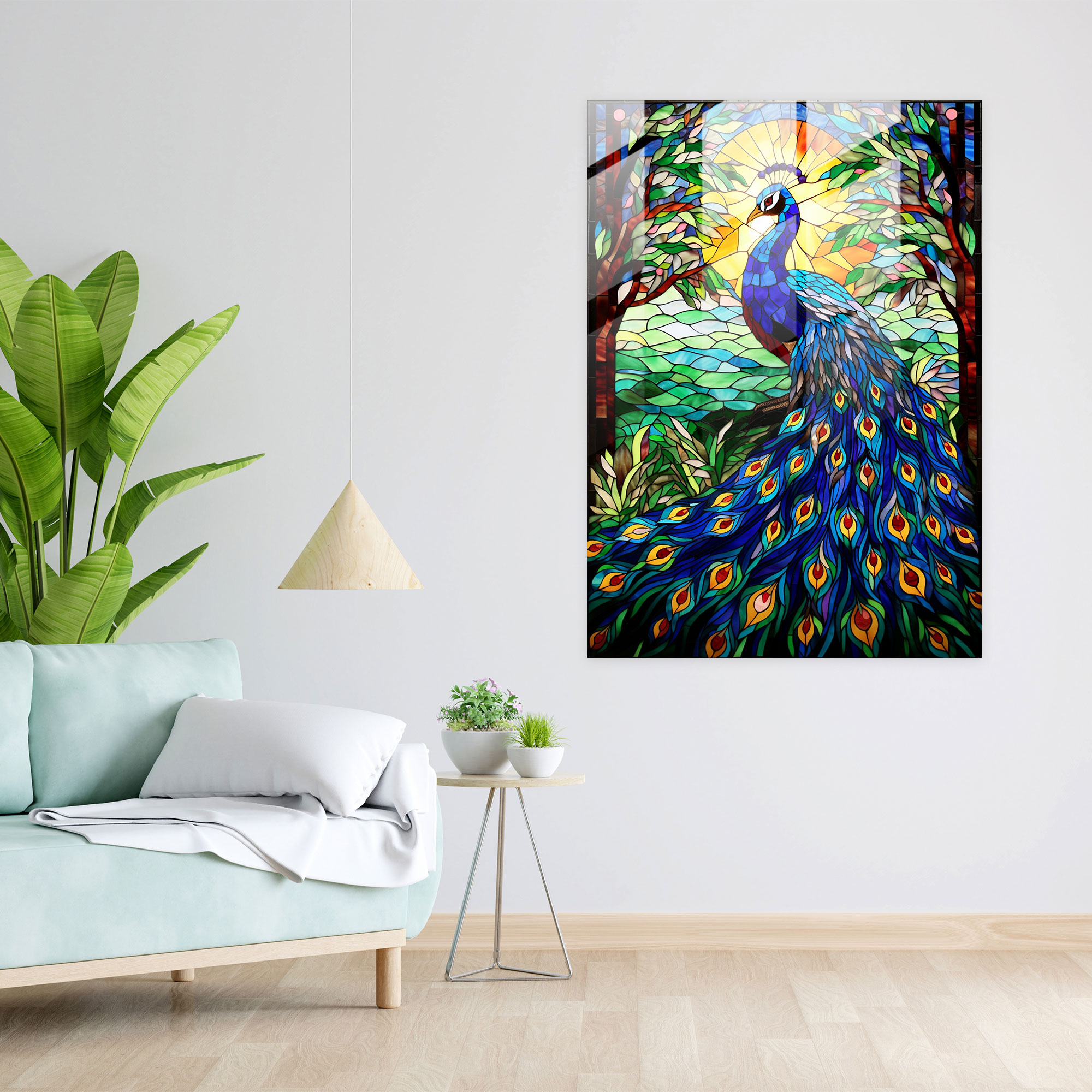 Graceful Glass Wall Art - Realistic Glass Sculpture, Glass Art, Glass Print, Grace
