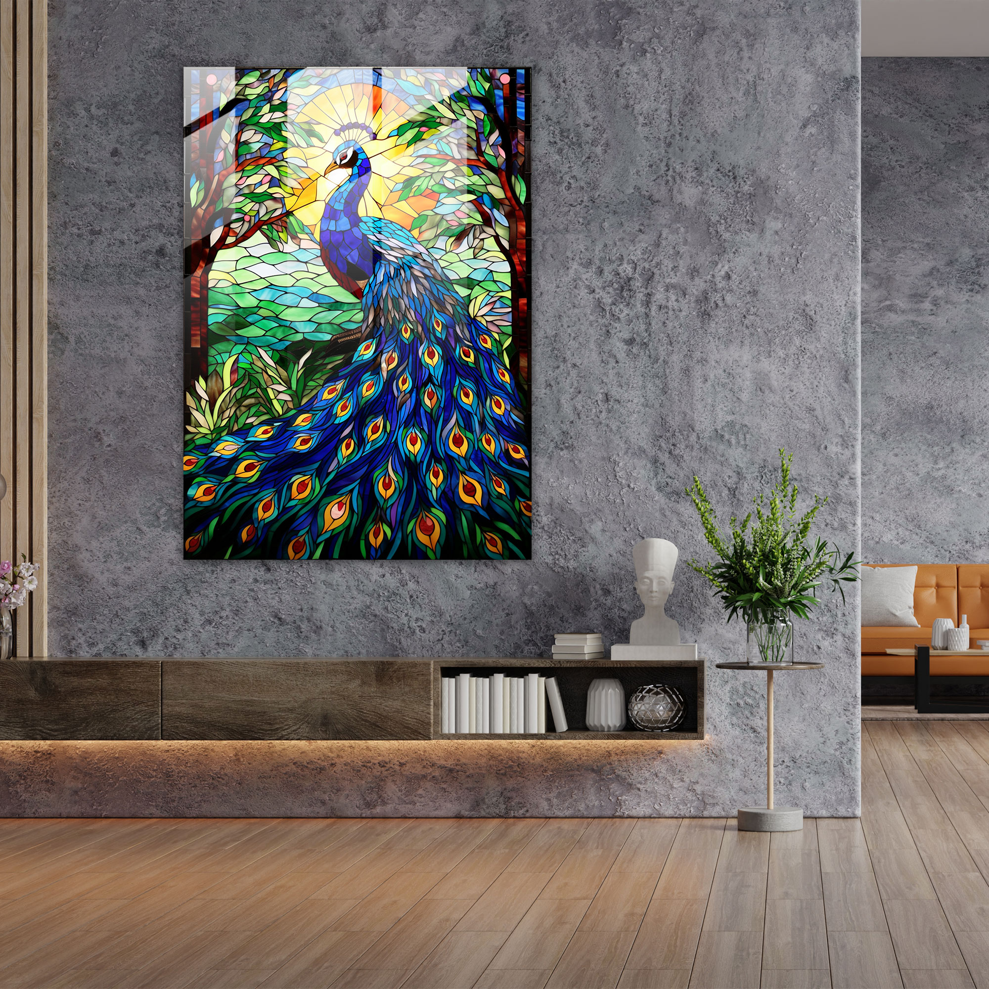 Graceful Glass Wall Art - Realistic Glass Sculpture, Glass Art, Glass Print, Grace