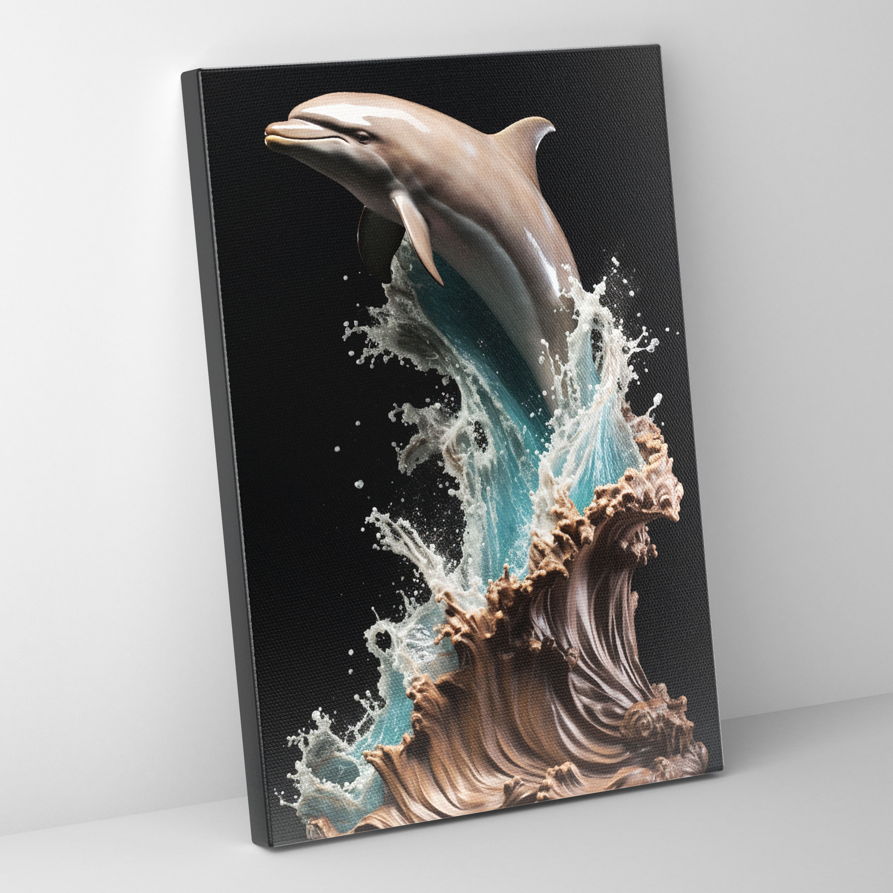 Realistic Glass Sculpture Wall Decoration - Realistic Glass Sculpture, Photorealistic, Wall Decoration, Realistic Glass Sculpture