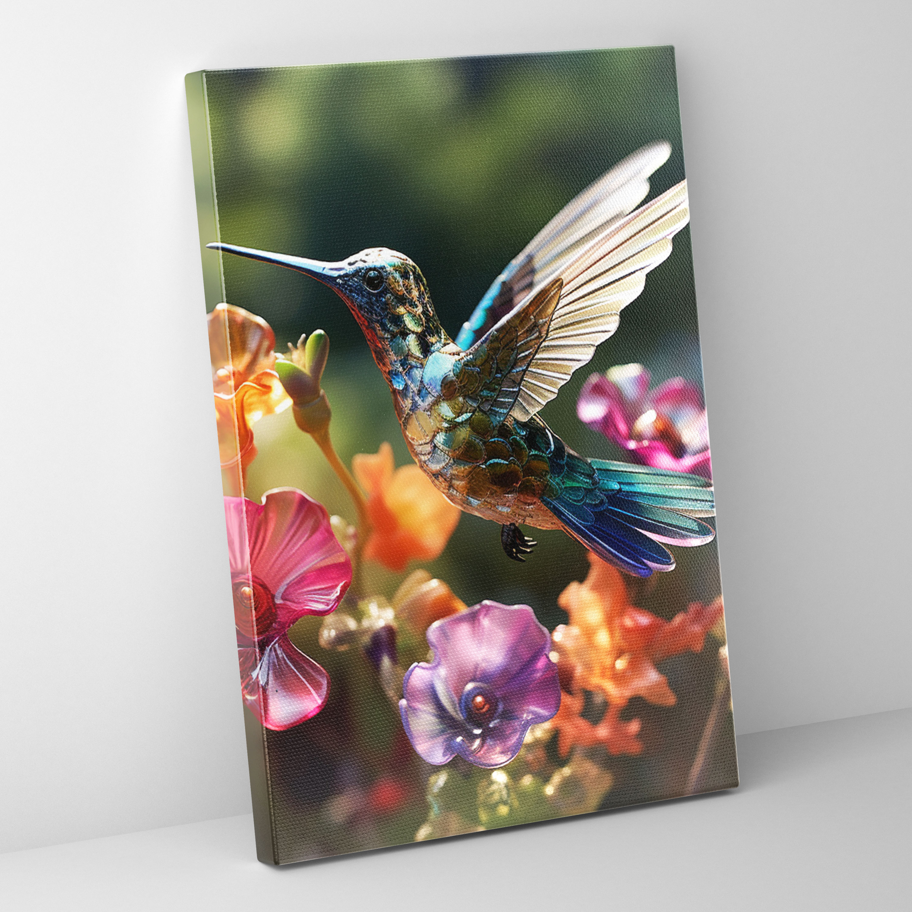Realistic Glass Sculpture Wall Art - Realistic Glass Sculpture, Canvas Wall Art, Wall Art, Nature