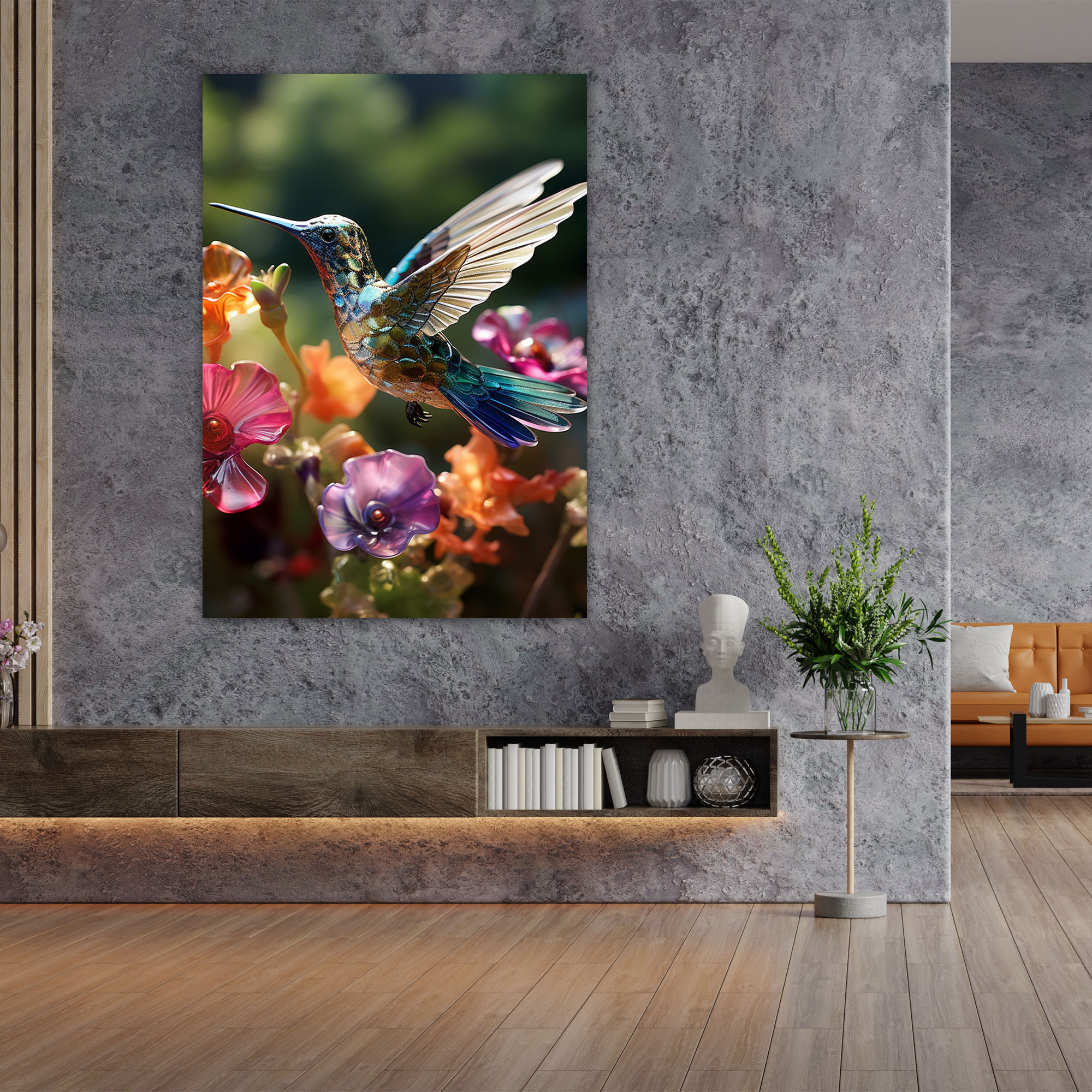 Realistic Glass Sculpture Wall Art - Realistic Glass Sculpture, Canvas Wall Art, Wall Art, Nature
