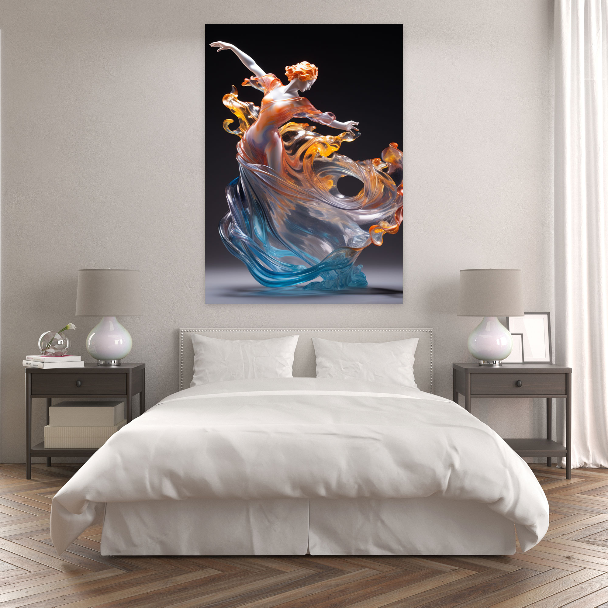 Realistic Glass Sculpture Canvas Art - Realistic Glass Sculpture, Canvas Art, Canvas, Canvas Print