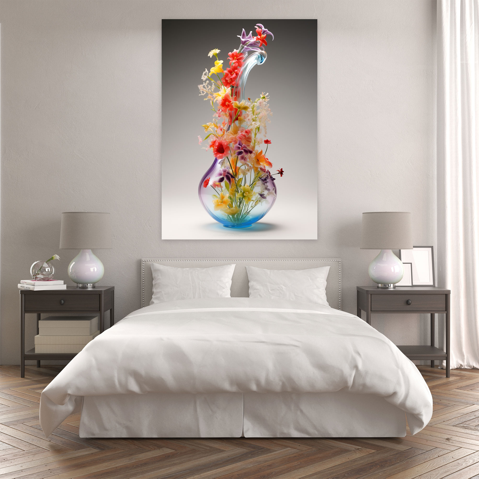 Realistic Glass Sculpture Wall Decoration - Realistic Glass Sculpture, Enchanting, Home Decoration, Wall Decoration