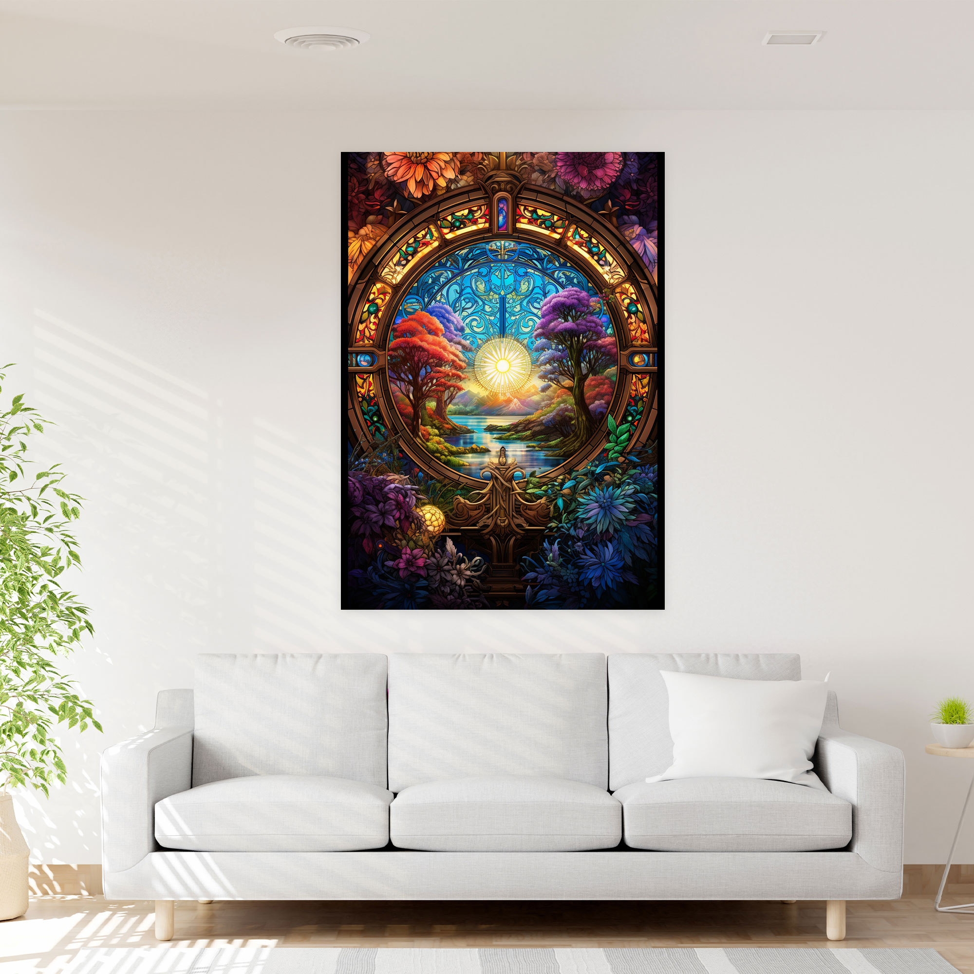 Realistic Glass Sculpture Wall Art Decoration - Realistic Glass Sculpture, Wall Decoration, Canvas, Wall Art