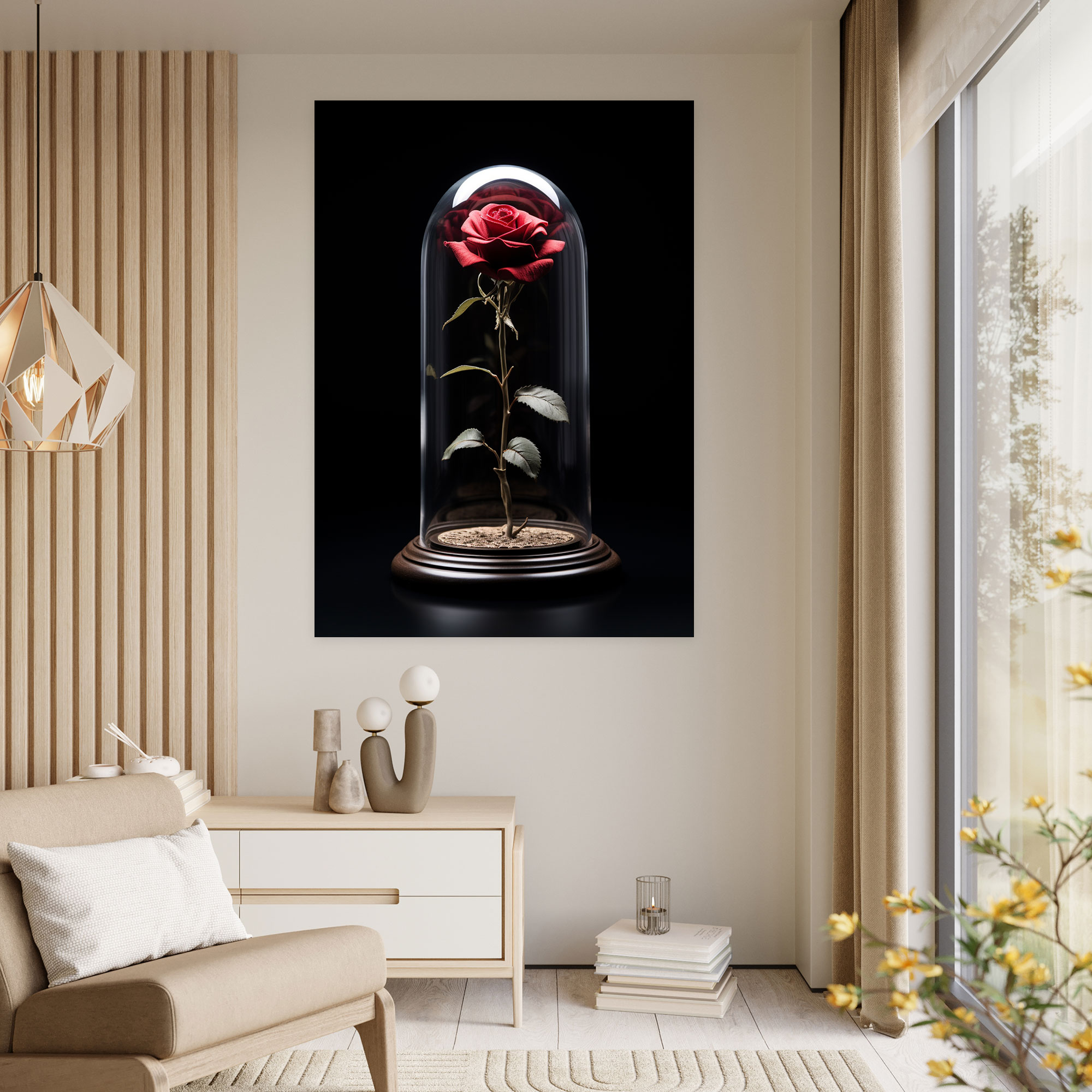 Realistic Glass Sculpture Wall Art - Realistic Glass Sculpture, Home Decoration, Wall Art, Glass Dome