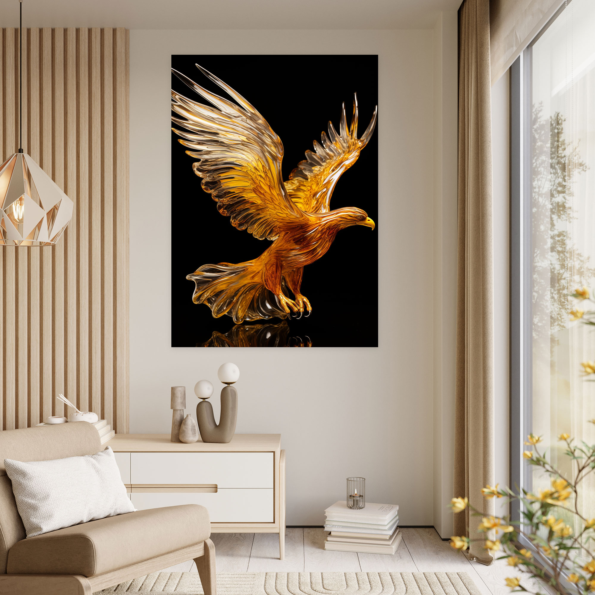 Realistic Glass Sculpture Wall Art - Realistic Glass Sculpture, Canvas Wall Art, Wall Art, Home Decoration