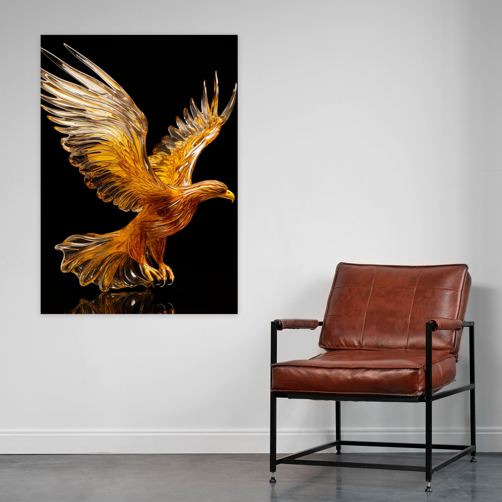 Realistic Glass Sculpture Wall Art - Realistic Glass Sculpture, Canvas Wall Art, Wall Art, Home Decoration
