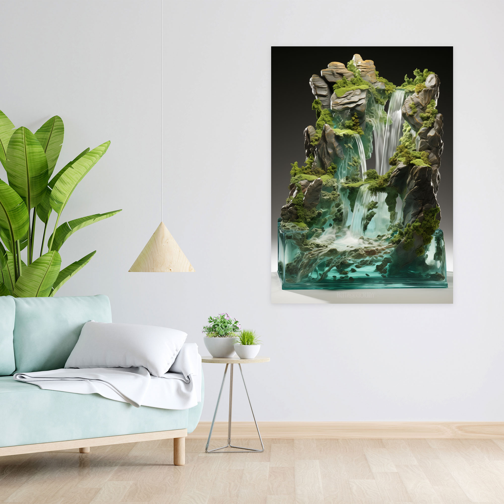 Realistic Glass Sculpture Wall Art - Realistic Glass Sculpture, Wall Art, Home Decoration, Wall Decoration