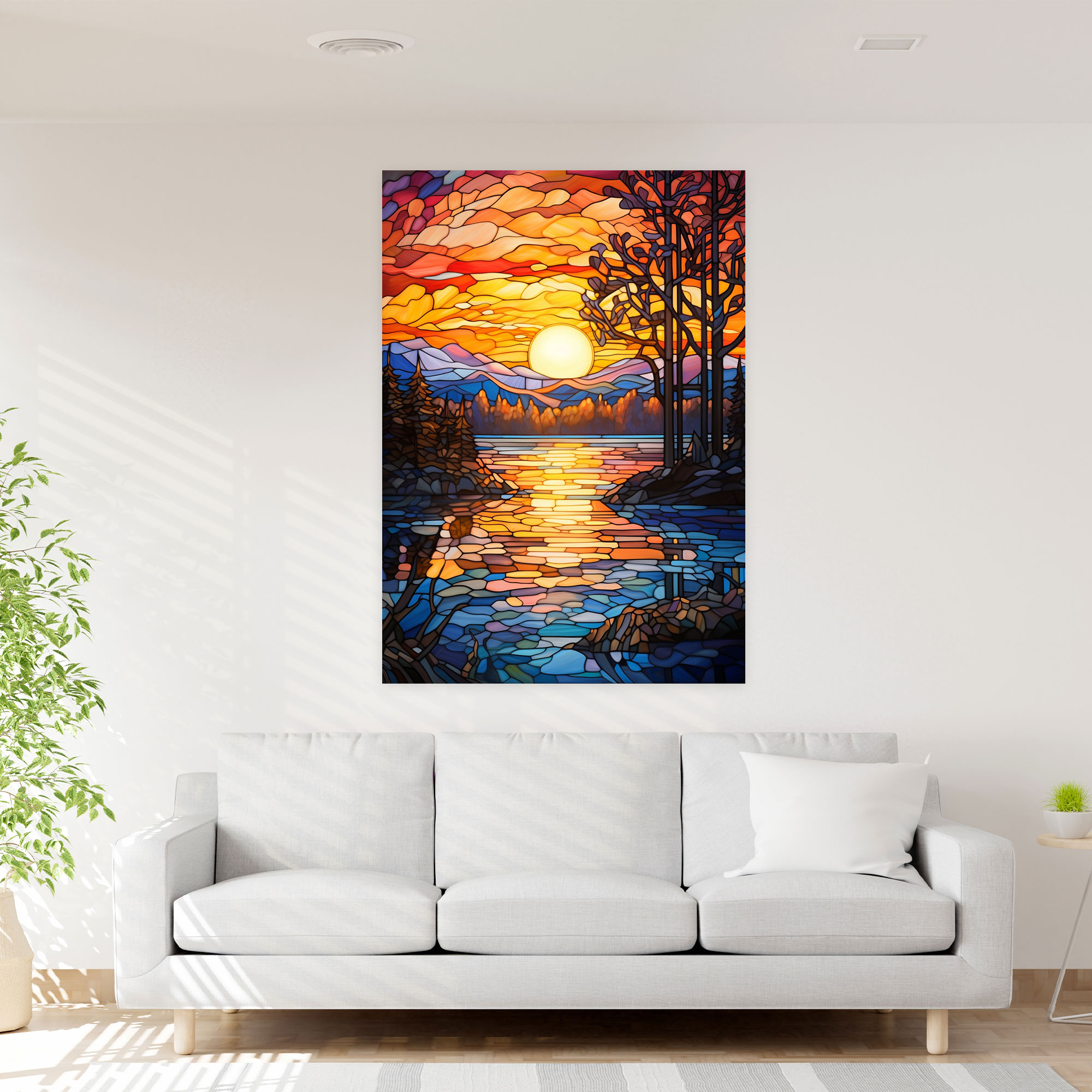 Realistic Glass Sculpture Wall Art - Realistic Glass Sculpture, Canvas Print, Realistic Glass Sculpture, Canvas