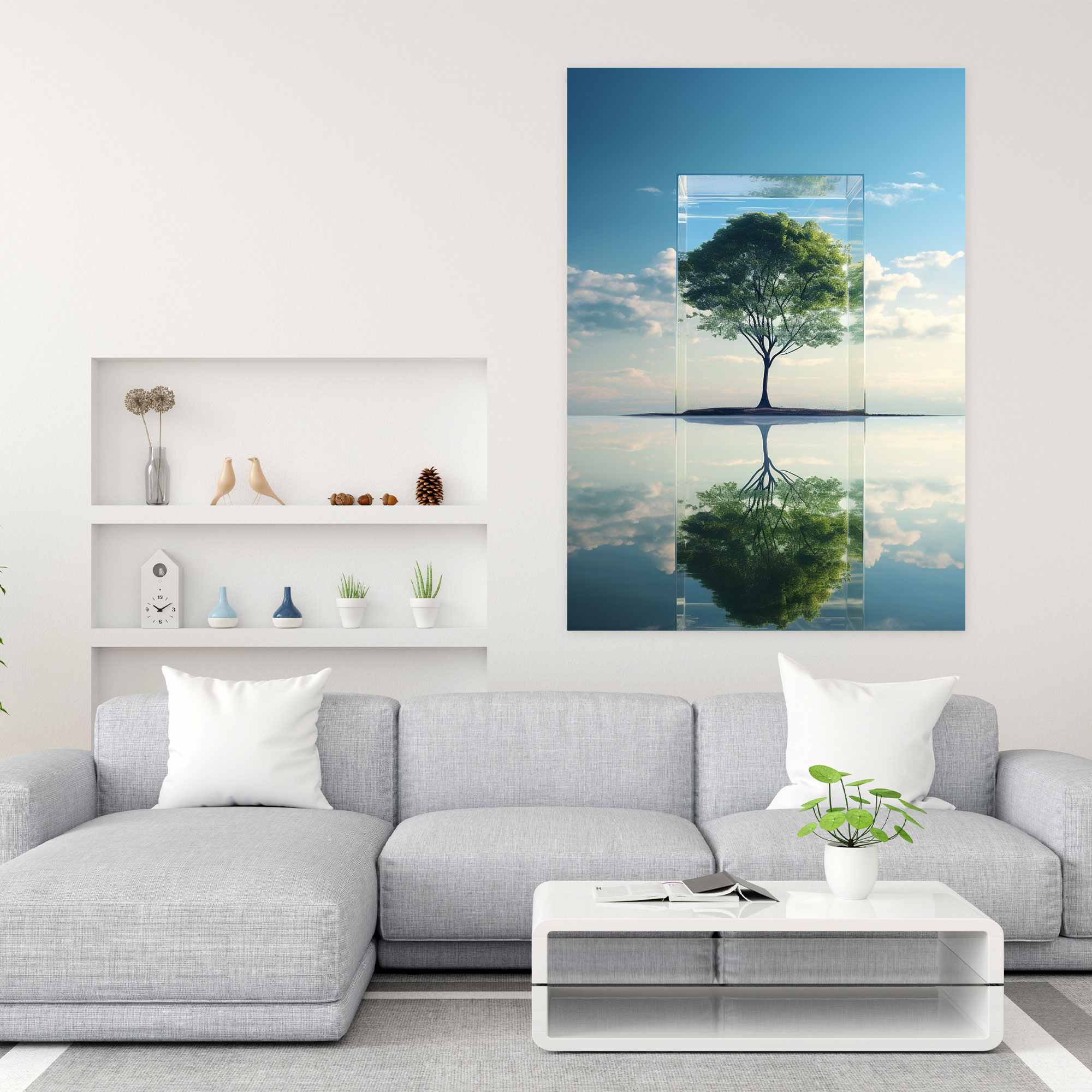 Realistic Glass Sculpture Wall Art - Realistic Glass Sculpture, Home Decoration, Tranquility, Wall Art