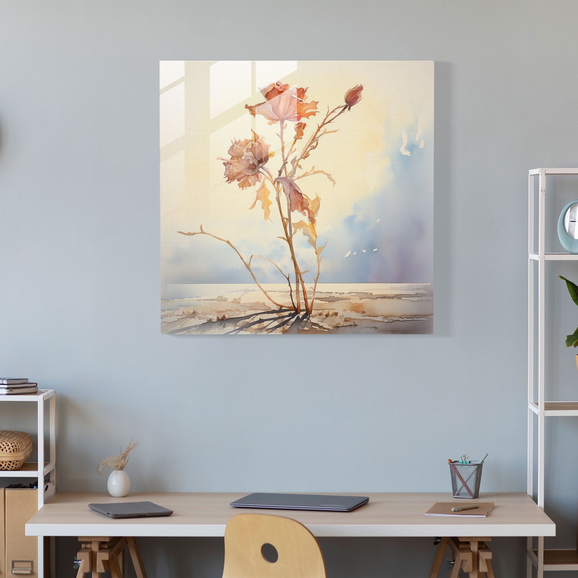 Unrequited Sunshine - Glass Print - Rejection, Modern Art, Wall Decoration, Glass Wall Art