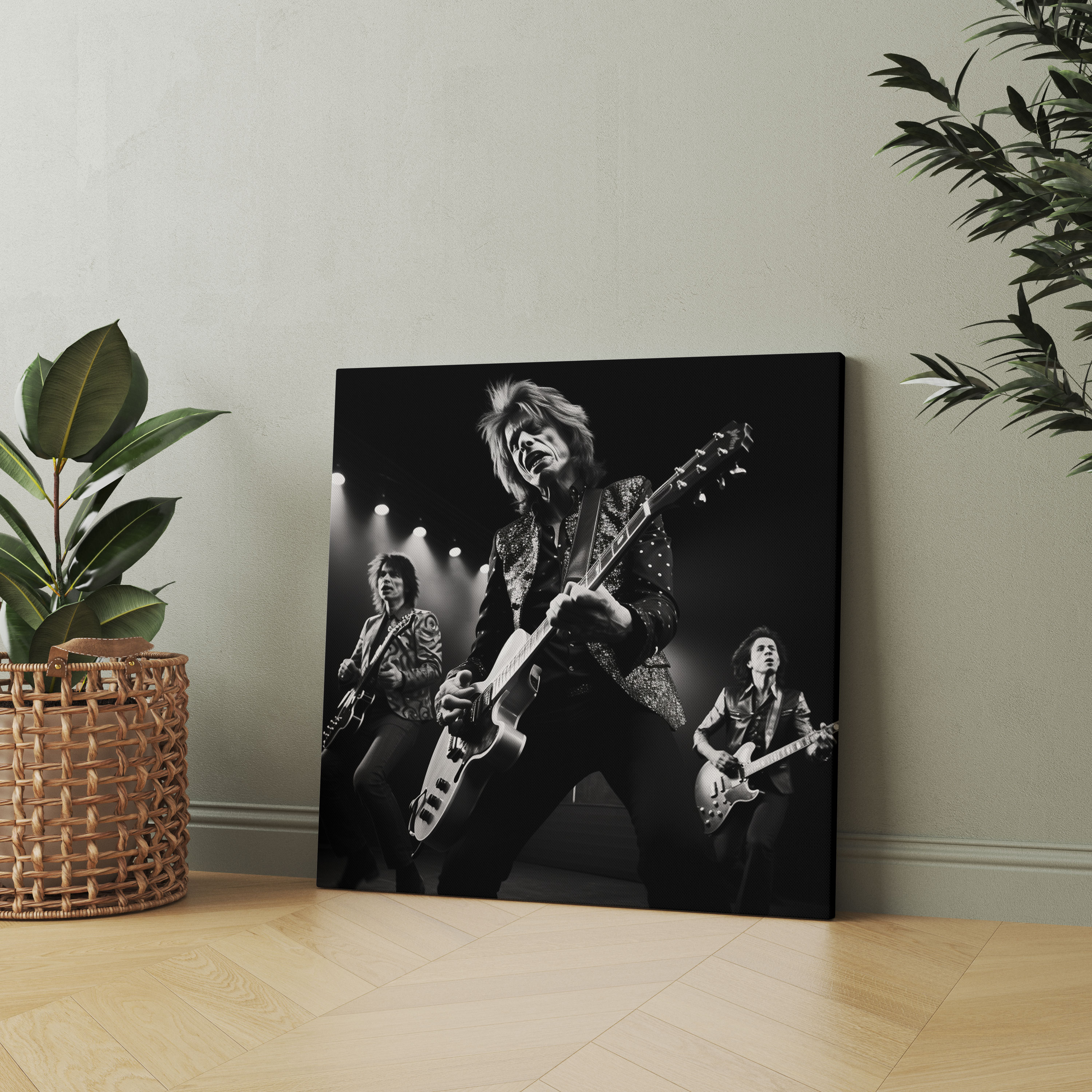 Rolling Stones Canvas Print - Black And White Photography - Rolling Stones, Wall Art, Canvas Print, Rolling Stones