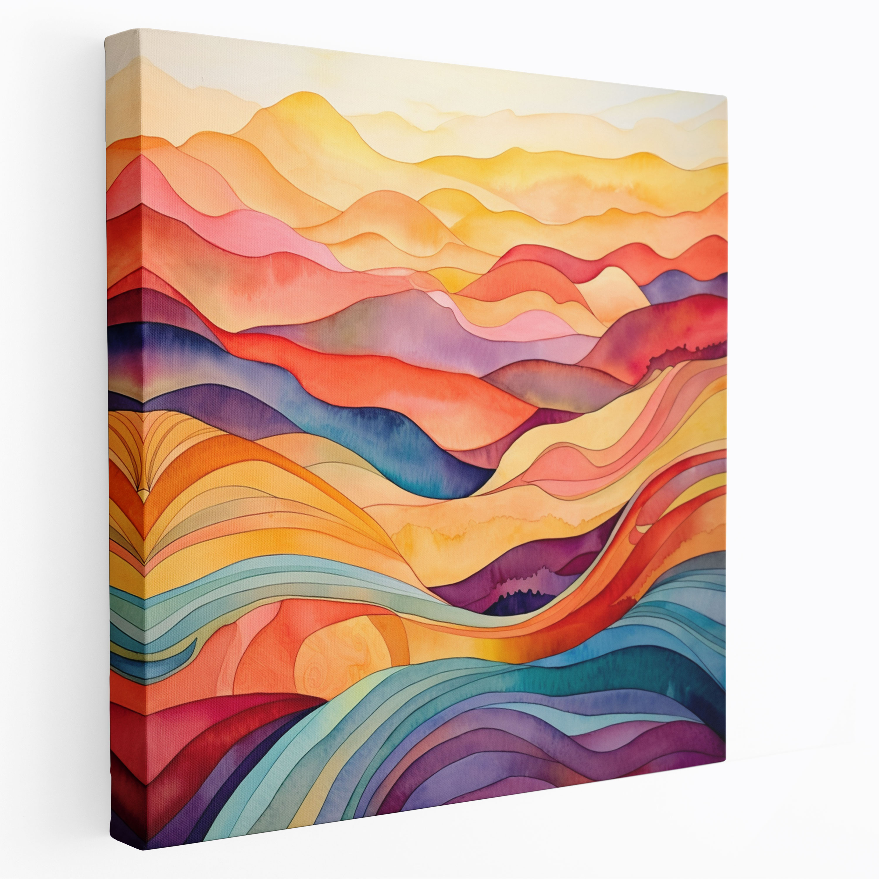 Rolling Stones Canvas Print - Rolling Stones, Rolling Hills, Rolling Stones, Wall Art
