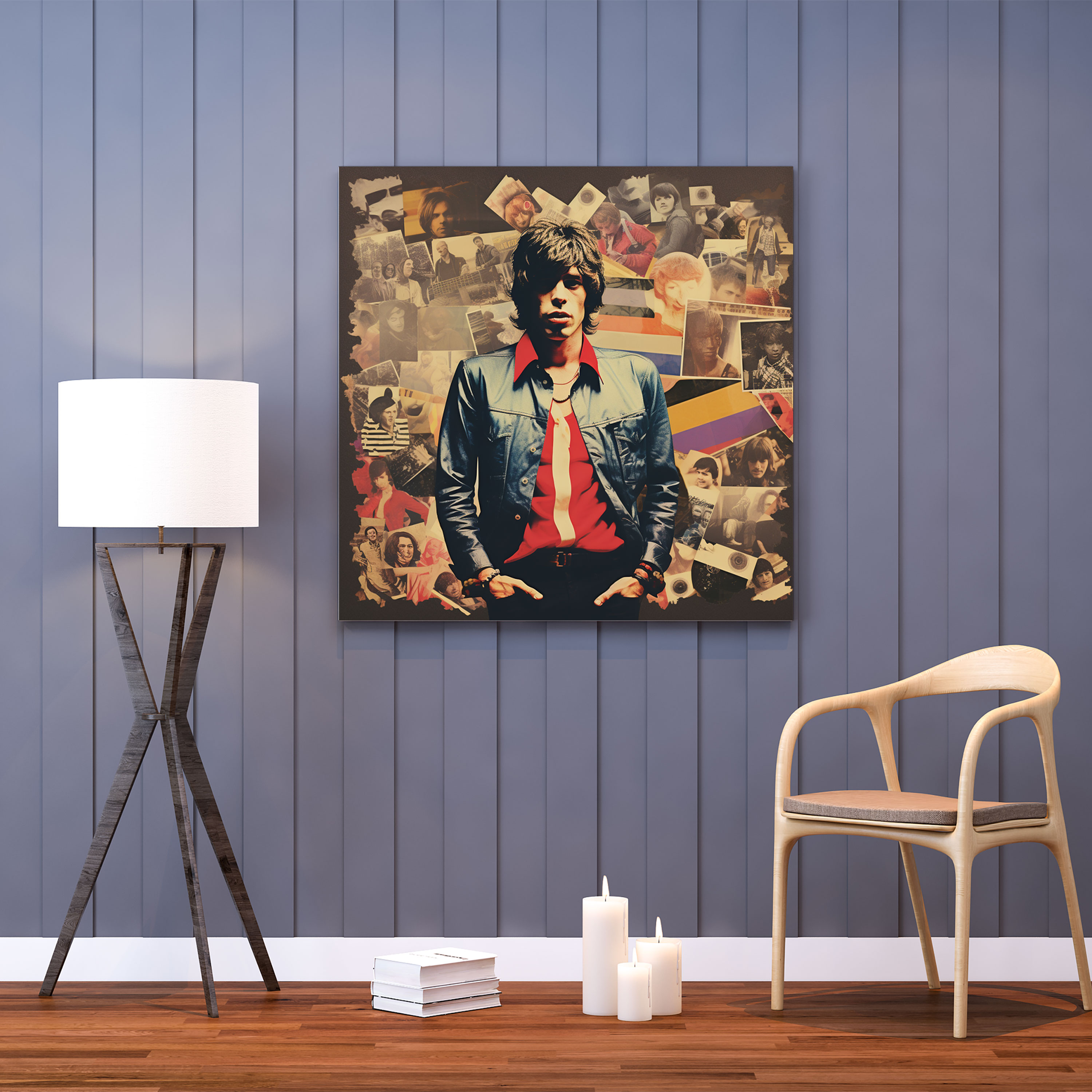 Rolling Stones Wall Art - Rolling Stones, Home Decoration, Vintage Album Covers, Rolling Stones